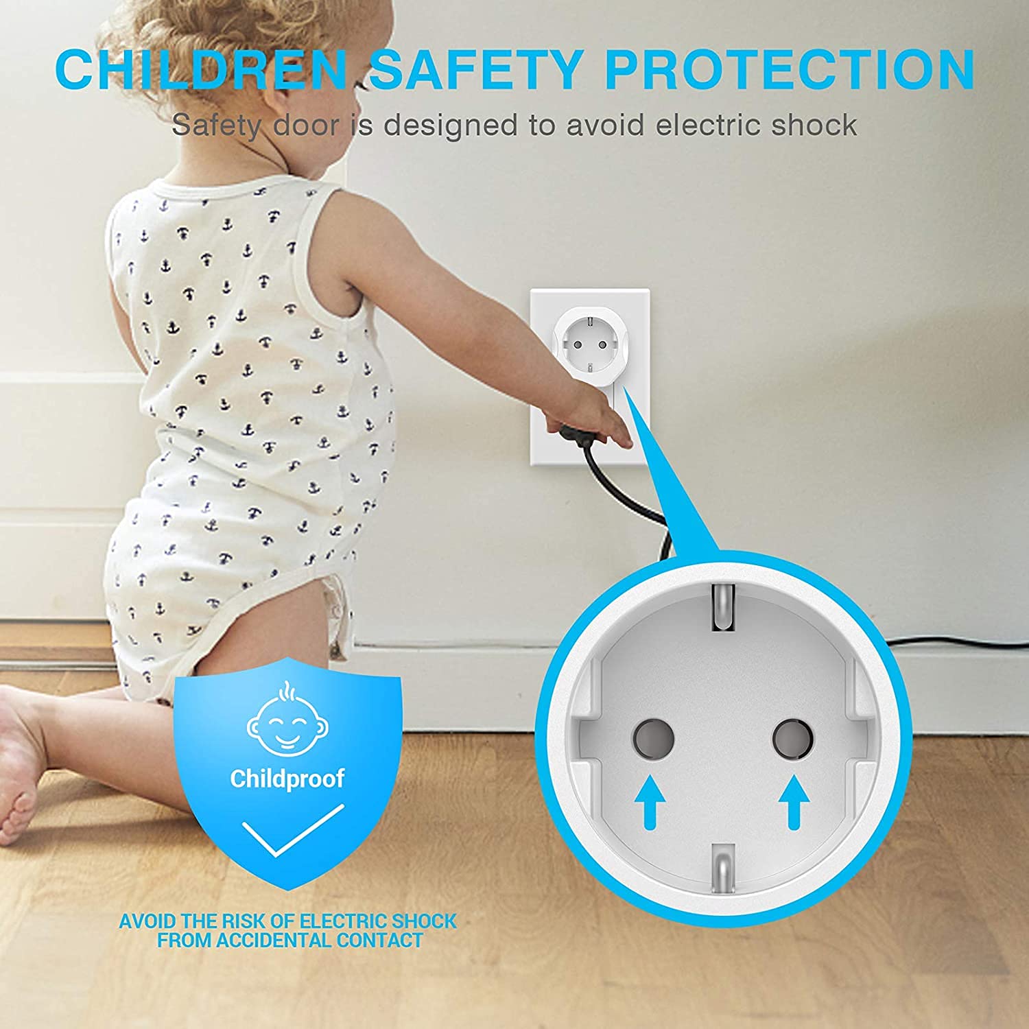 3 Pack Europe To Us Plug Adapter, Vintar European To Us Plug Adapter, Eu To Us Plug Adapter, Europe To Usa Travel Converter For