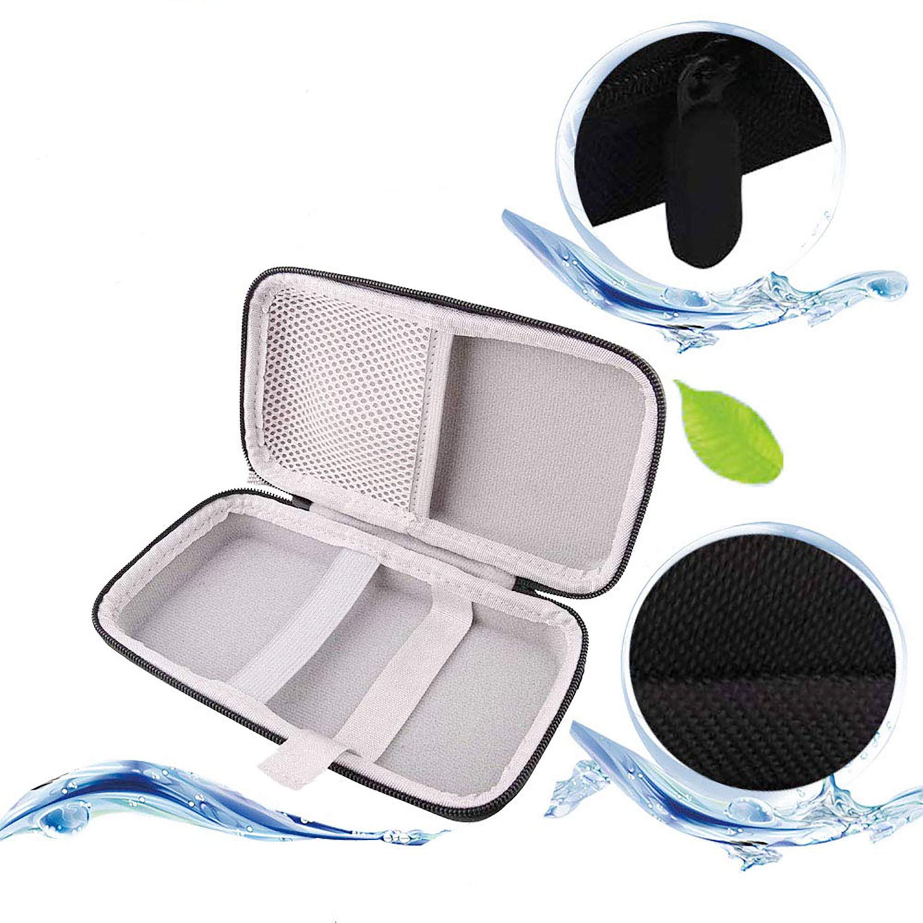 Werjia Hard Carrying Case Compatible With Gq Gmc 500Plus/Emf 390/Gmc 600Plus Radiation Detector