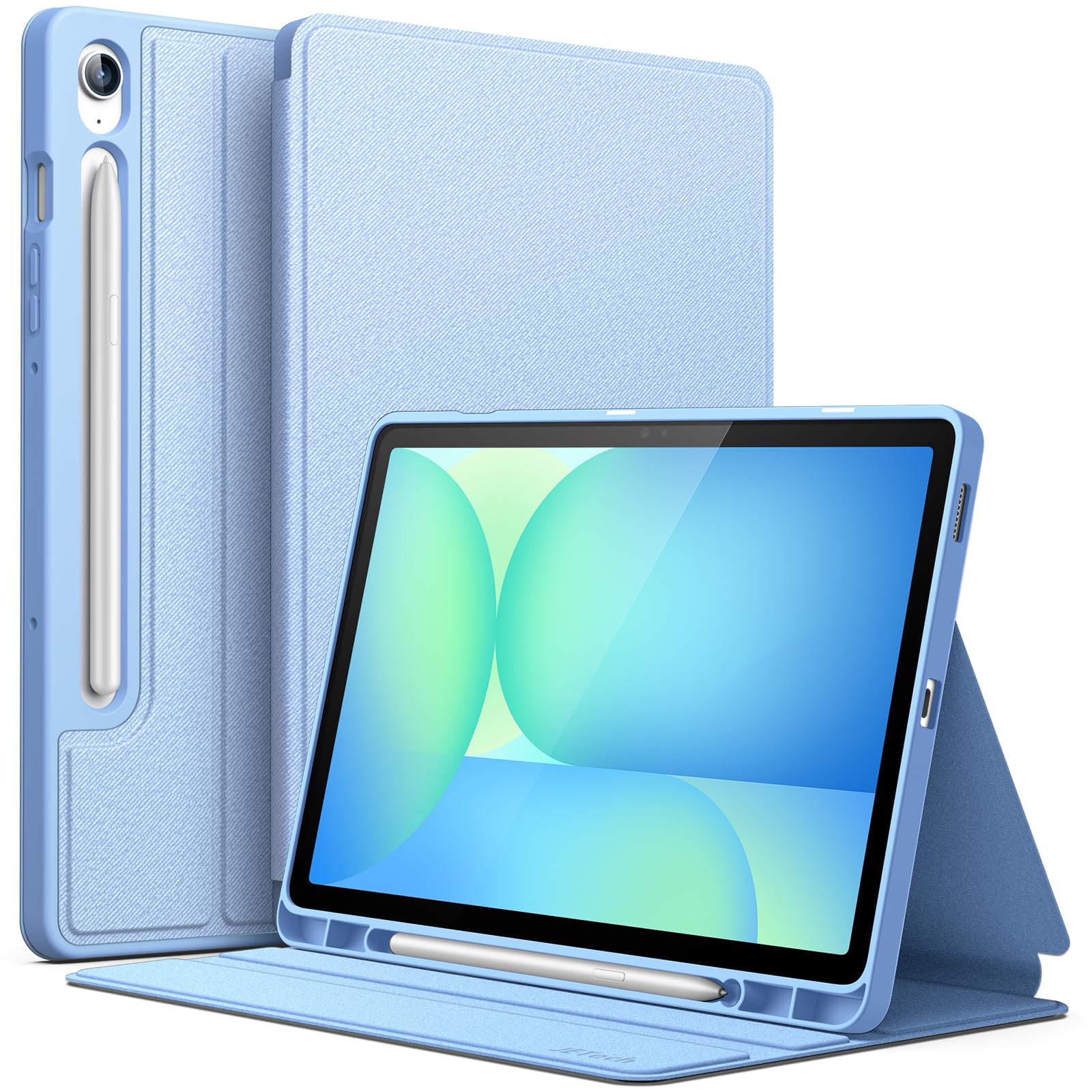 JETech Case for Samsung Galaxy Tab S10 Lite / S10 FE / S9 FE 10.9-Inch with S Pen Holder, Slim Folio Stand Protective Tablet Cov