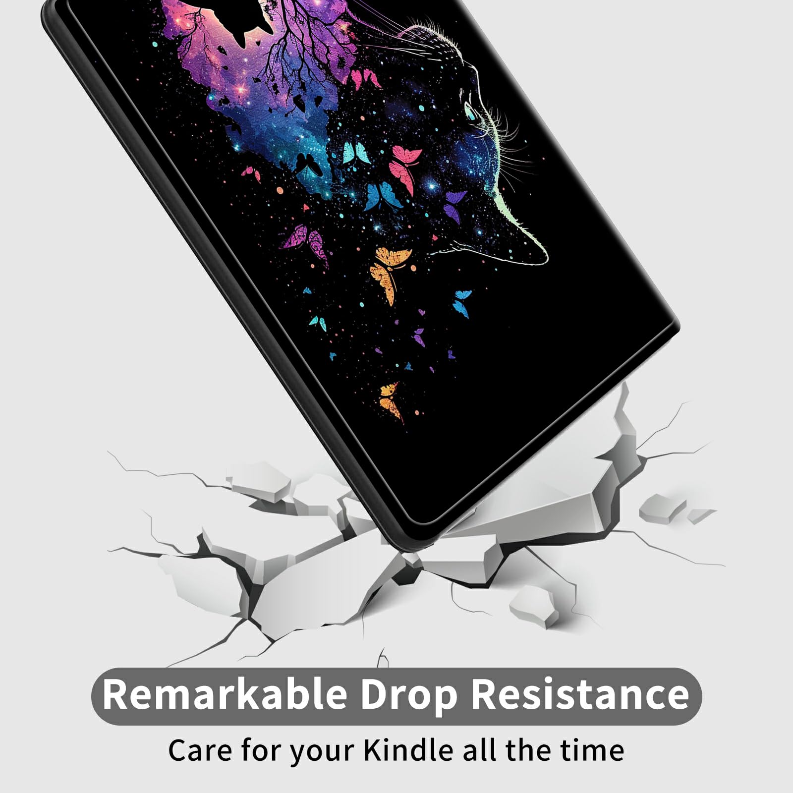 Case For Kindle Paperwhite 11Th Generation 6.8'' 2021 Pu Leather Smart Stand Cover With Auto Wake Sleep, Soft Tpu Back Cover For