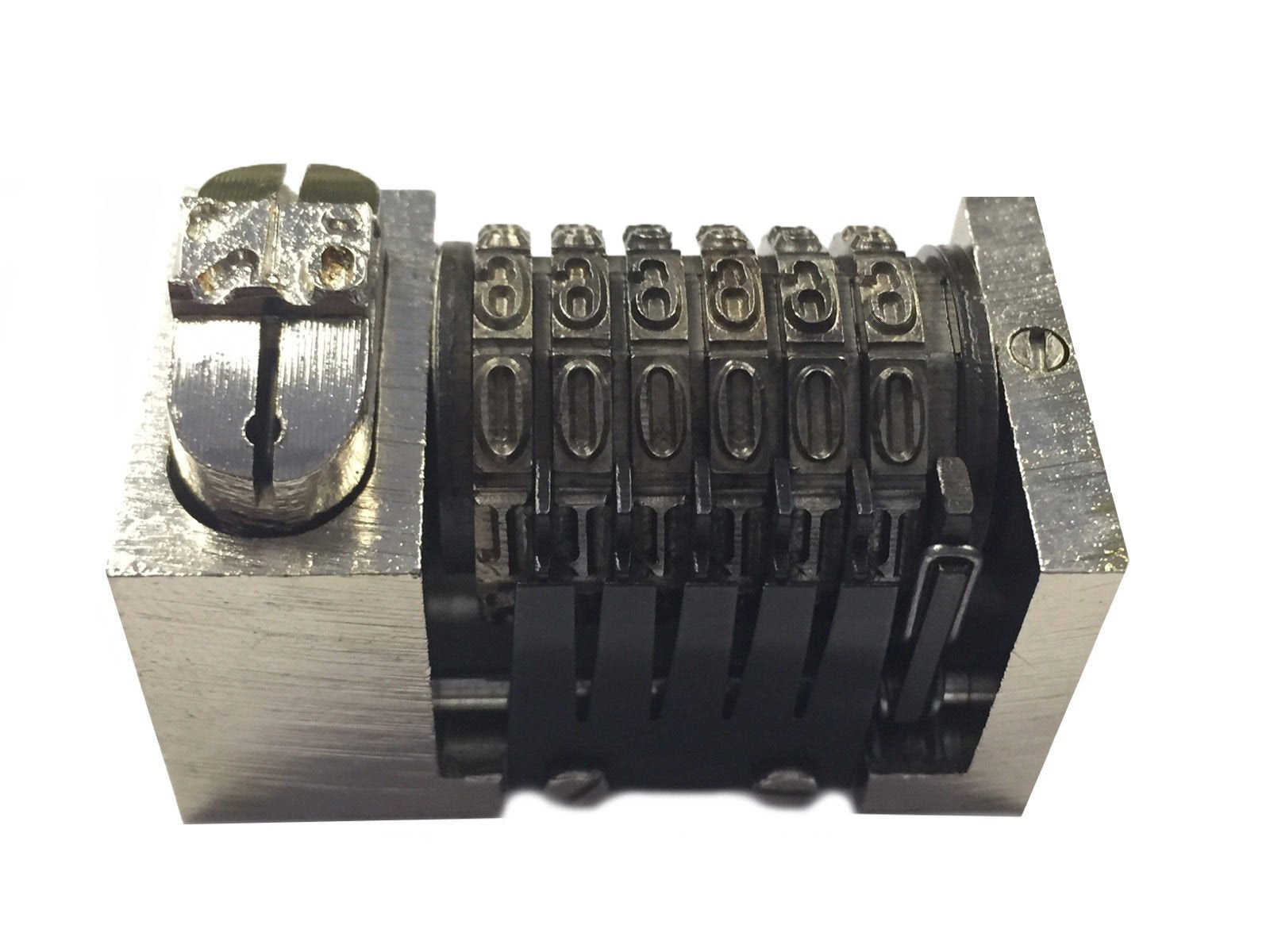 Letterpress Windmill Heidelberg 6 Digit Numbering Machine Backwards