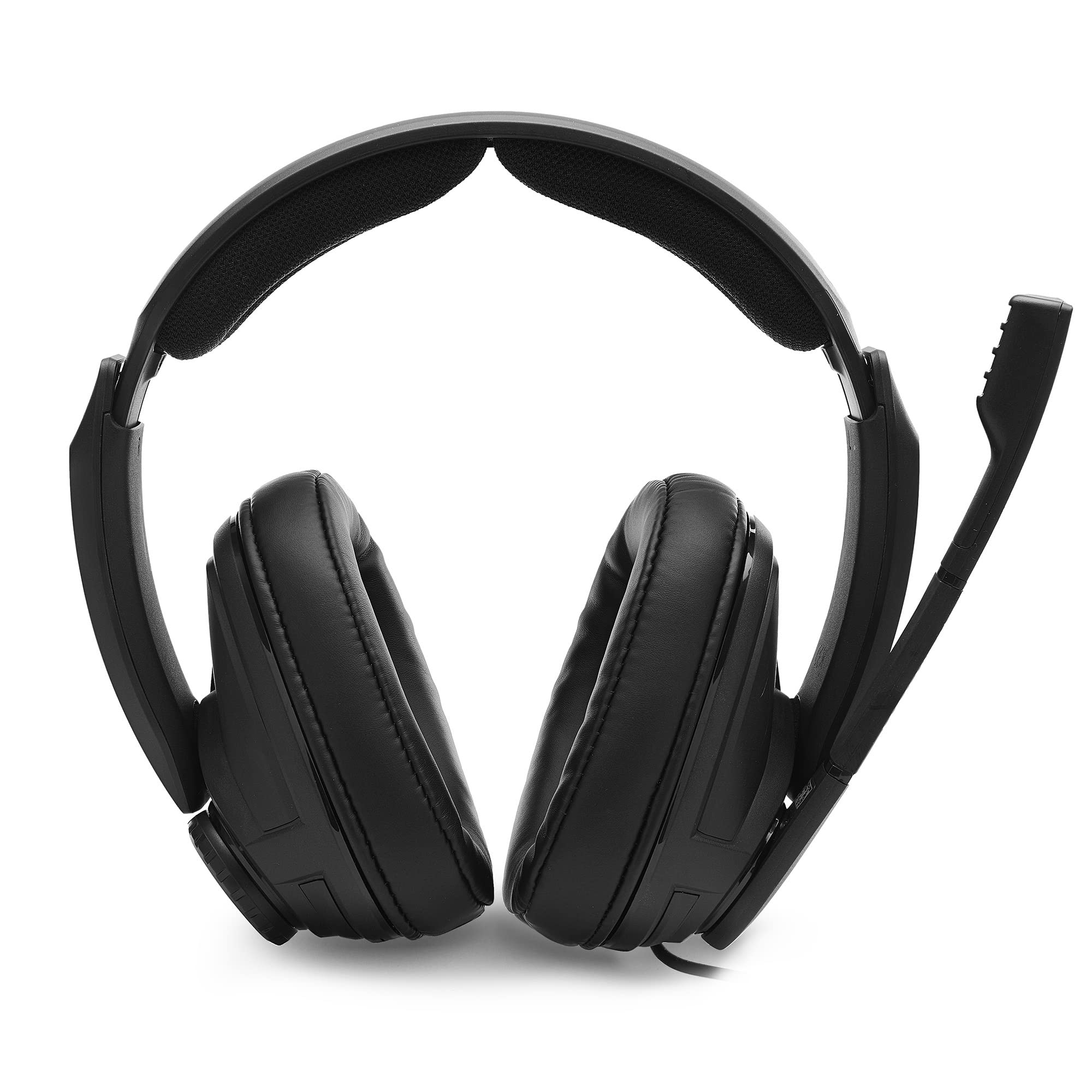 Epos I Sennheiser Gsp 302 Gaming Headset With Noise Cancelling Mic, Flip To Mute, Comfortable Memory Foam Ear Pads, Headphones F