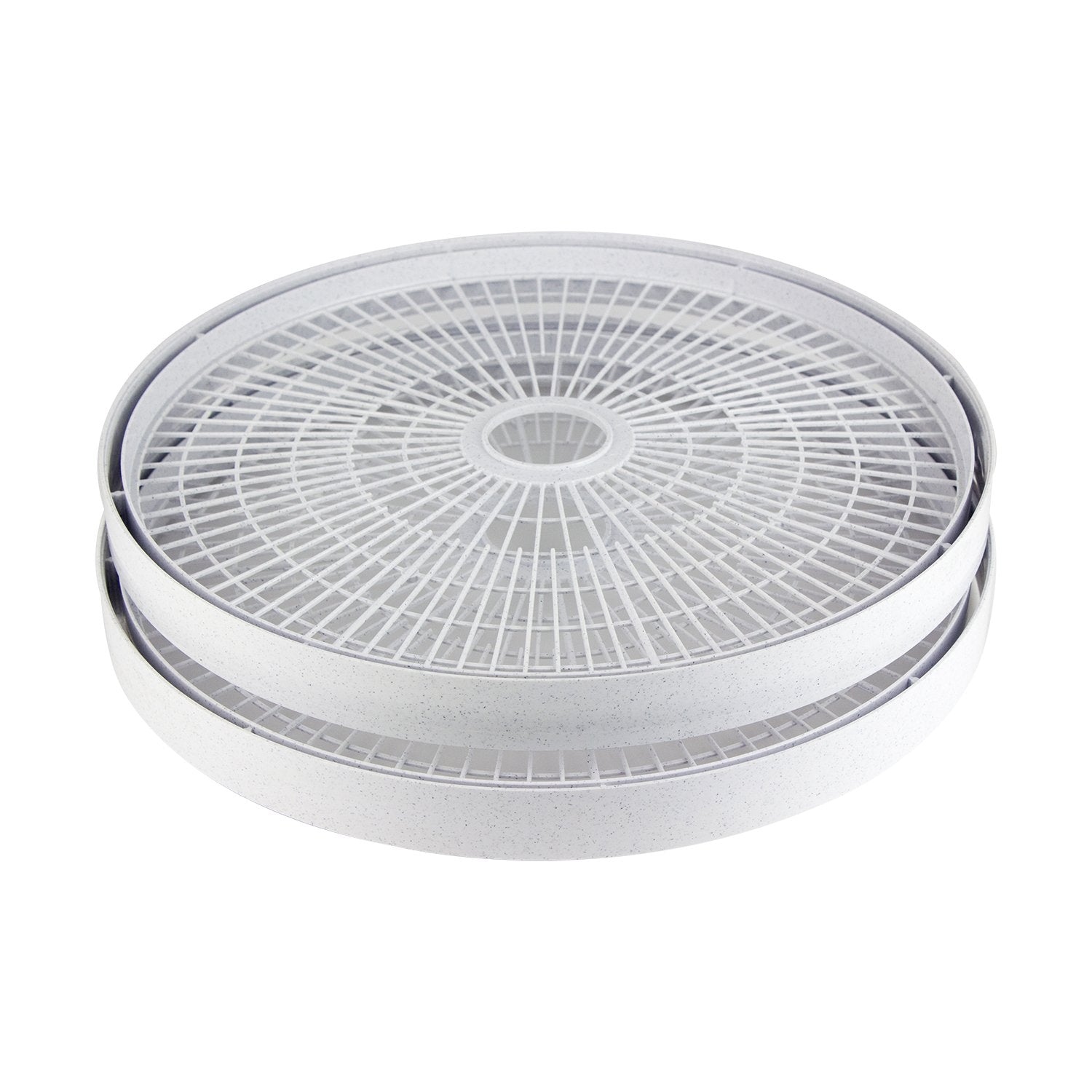 Nesco Wt 2Sg Round Speckled Plastic 13 1/2'' Add A Trays, 20 Series And 30 Series Food Dehydrators
