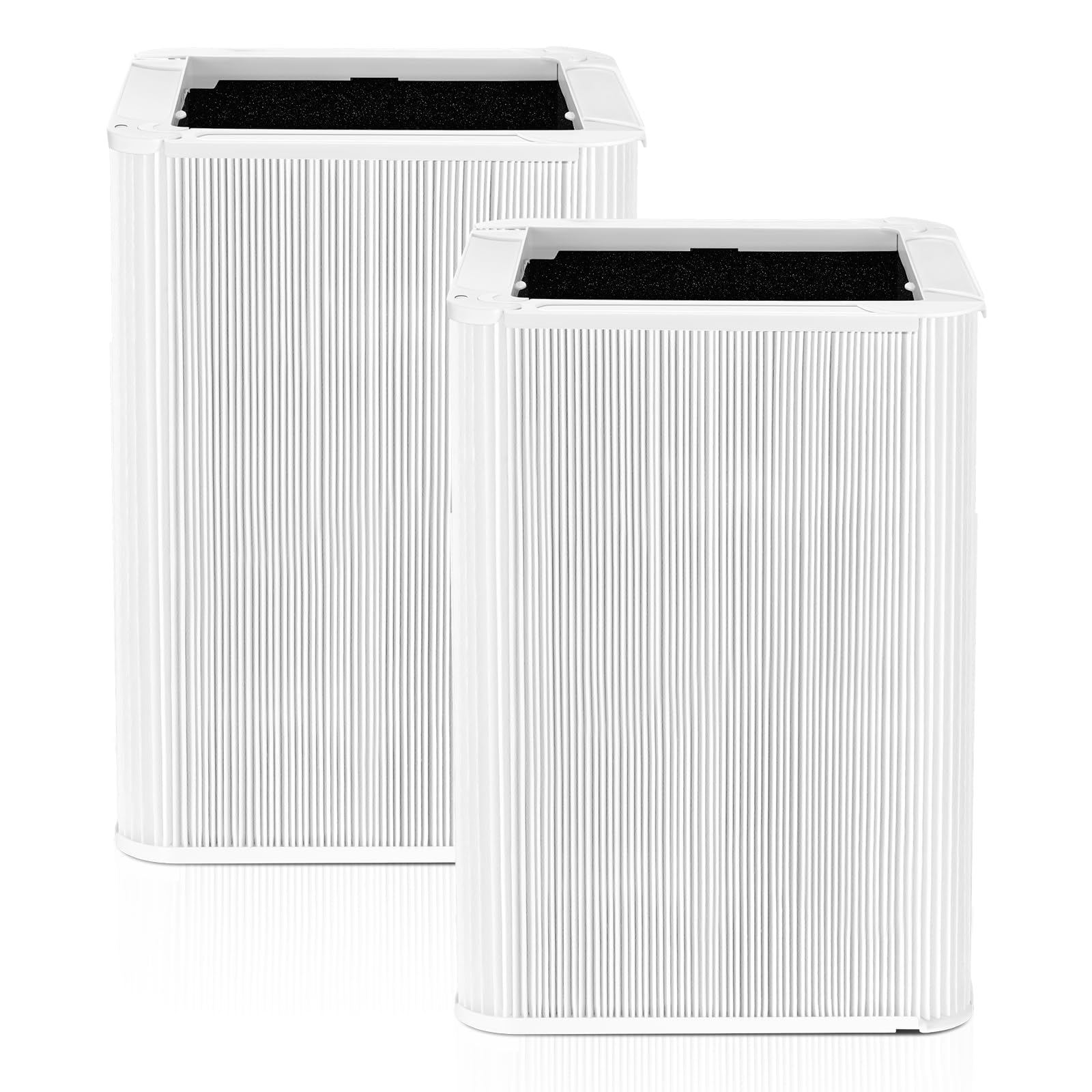 2 Pack 121 Replacement Filter Compatible With Blueair Blue Pure 121 Air Purifier, H13 True Hepa Filters With Particle And Activa
