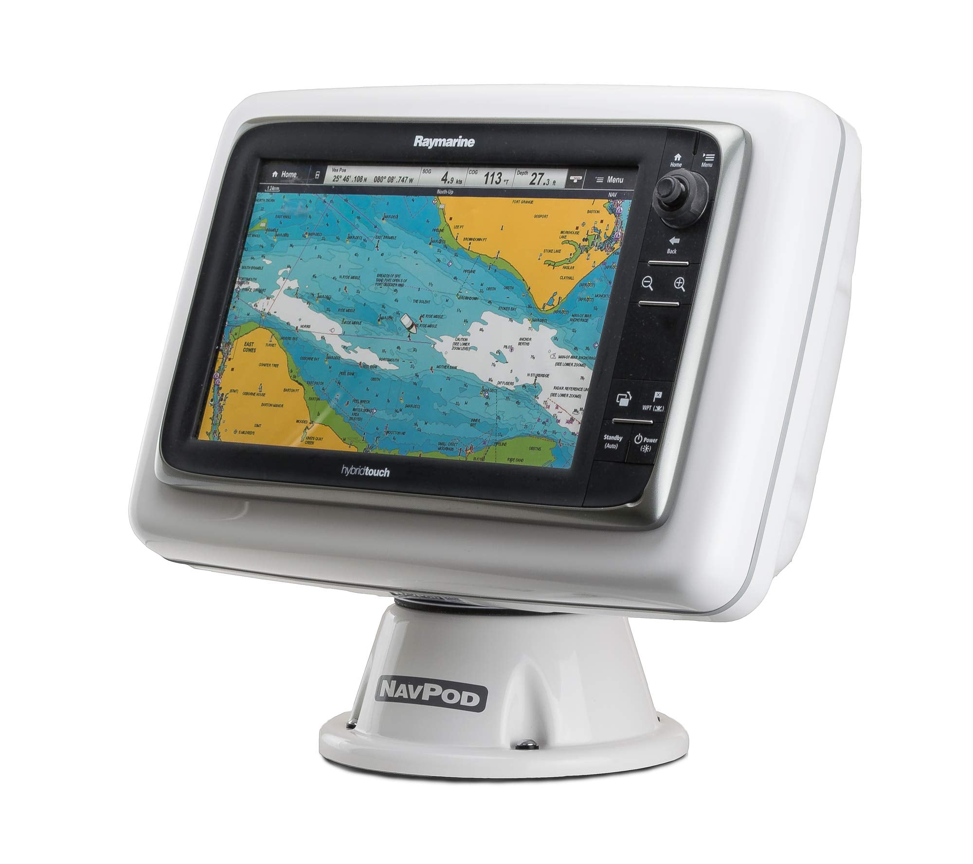 Navpod Pp5203 Powerpod Pre-Cut For Raymarine C125/C127/E125/E127,WBEEAB00N37E0AS