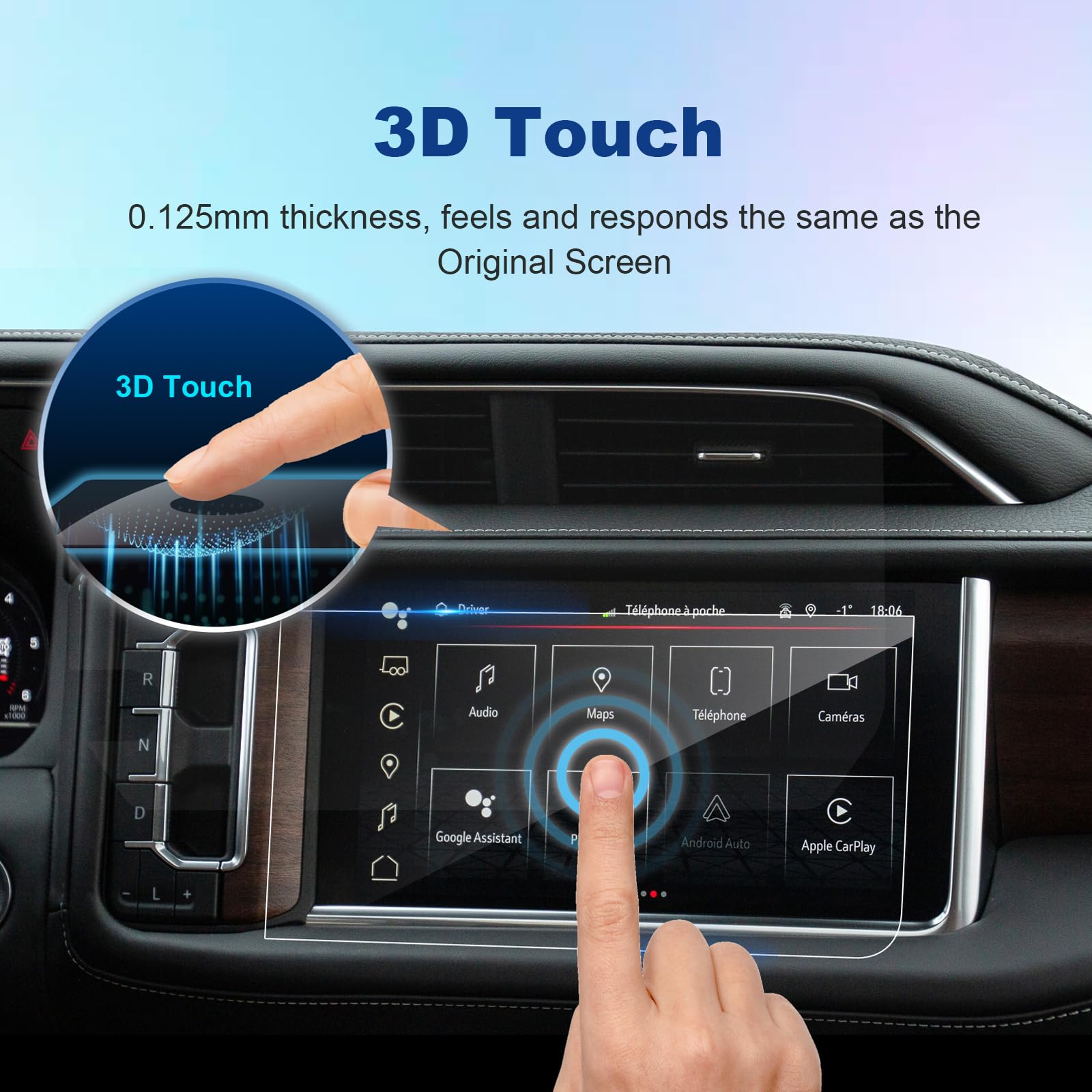 (2Pcs) Coleya Yukon Denali Screen Protector For 2021 2022 2023 2024 Gmc Yukon (Denali/Denali Ultimate) 10.2 Inch Touch Screen, 2