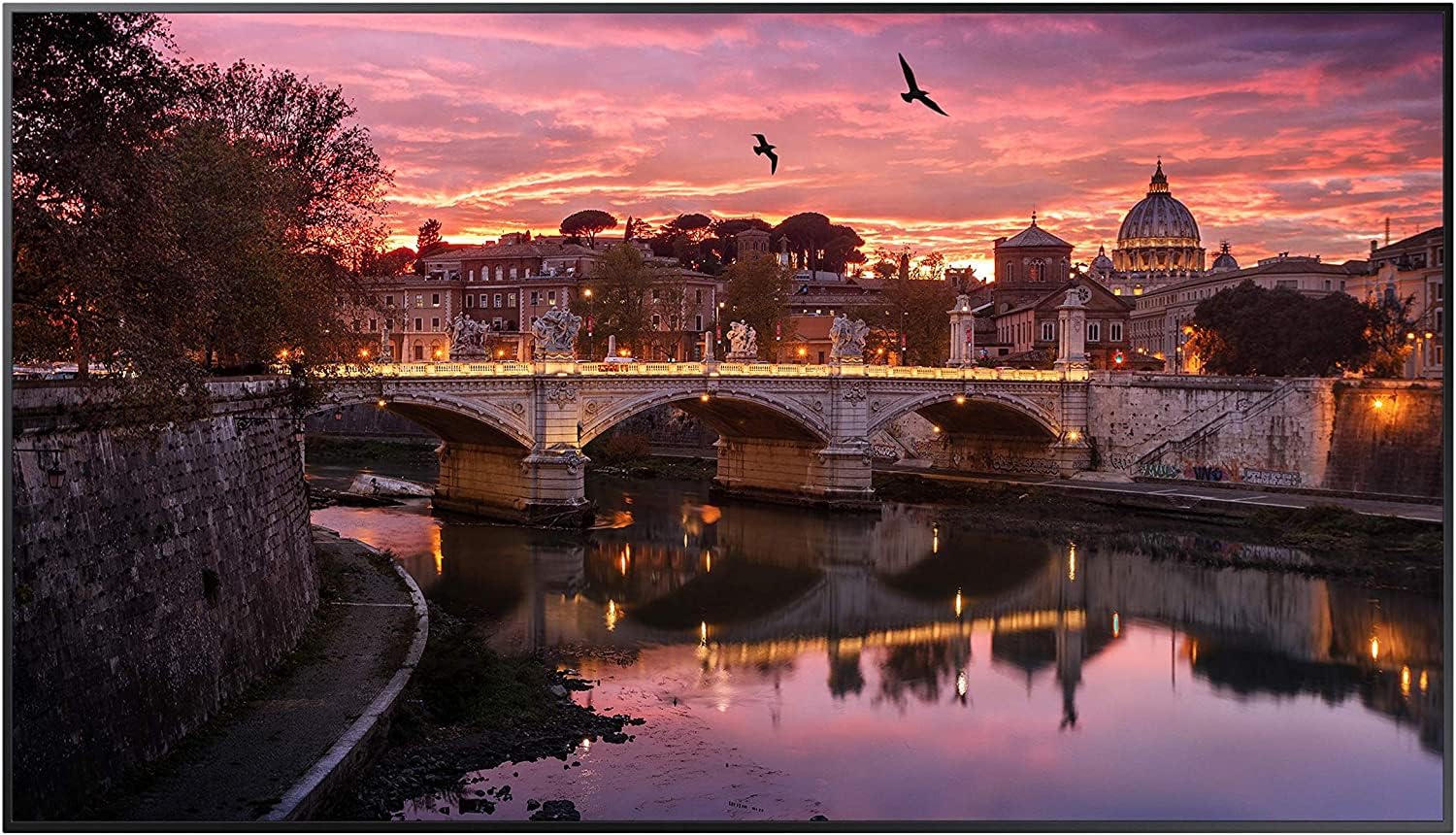 Samsung Qb65R 65 Inch 4K Uhd Led Commercial Signage Display For Business With Hdmi, Wi Fi, 350 Nit (Lh65Qbrebgcxza), Black