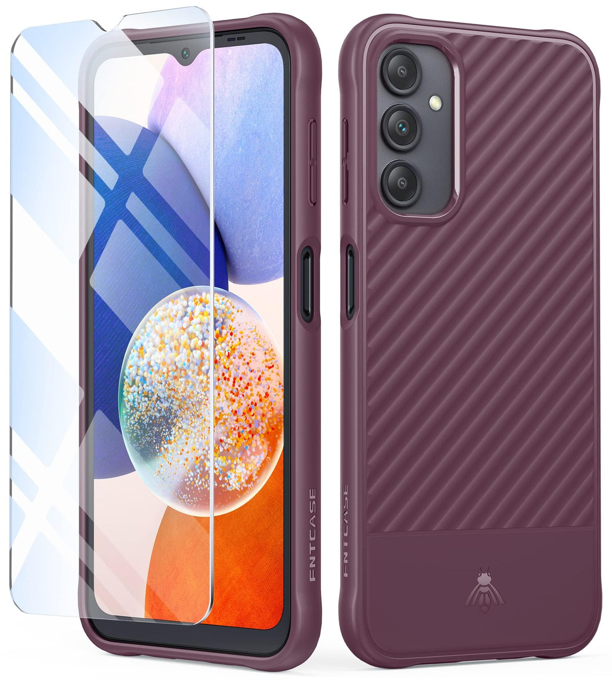 Fntcase For Samsung Galaxy A14 5G Case: Soft Tpu Slim Thin Shockproof Protective Phonecase Anti Drop Full Body Protection Cell P