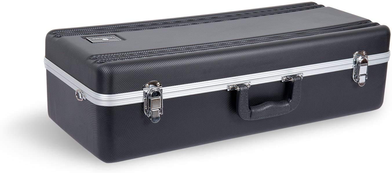 Crossrock Abs Molded With Single Shoulder Strap Black Tenor Saxophone Case-Rectangular(Cra860Tsbk-R)