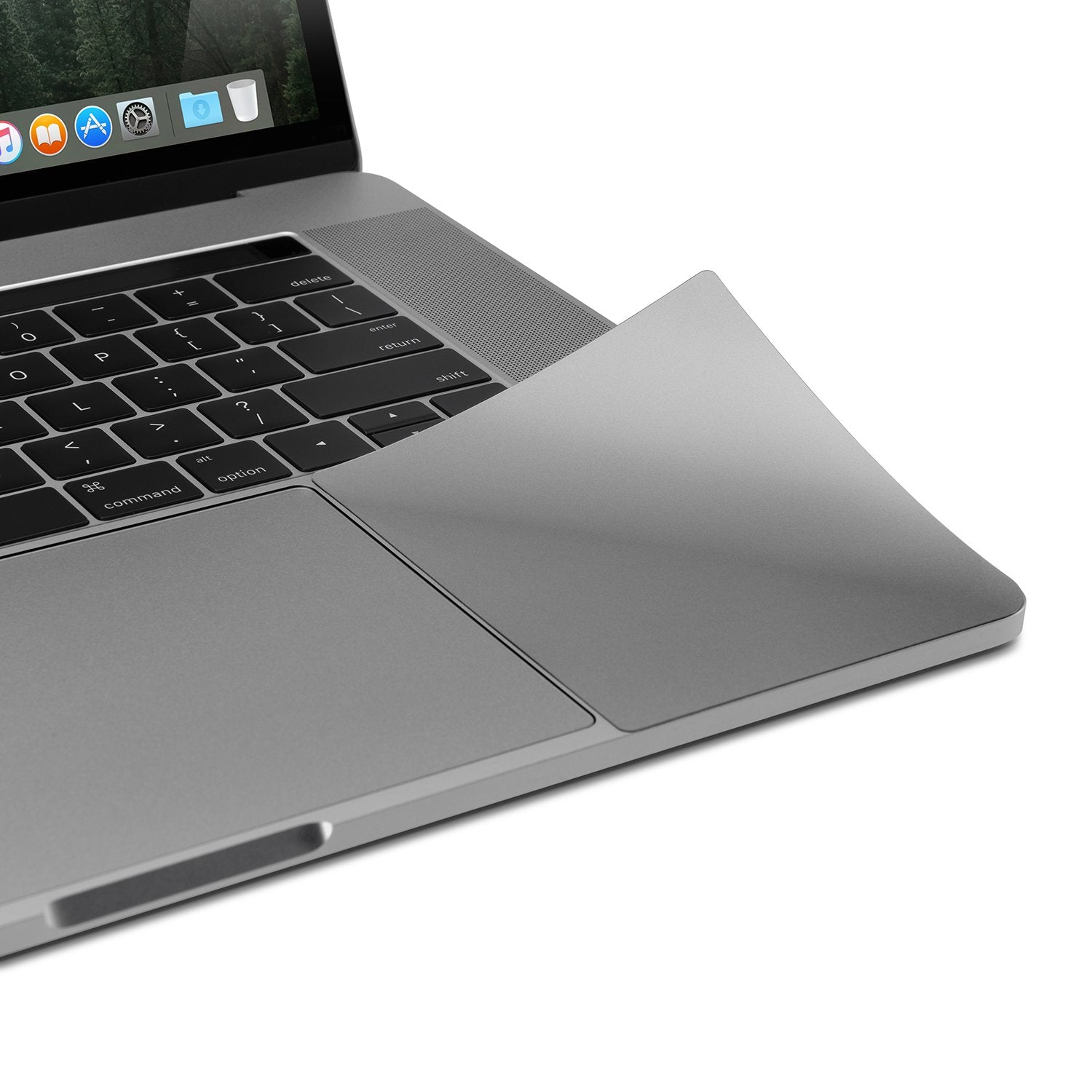 Uppercase Premium Palm Rest Protector Skin Cover Set Compatible With 2021+ Macbook Pro 16'', Space Gray