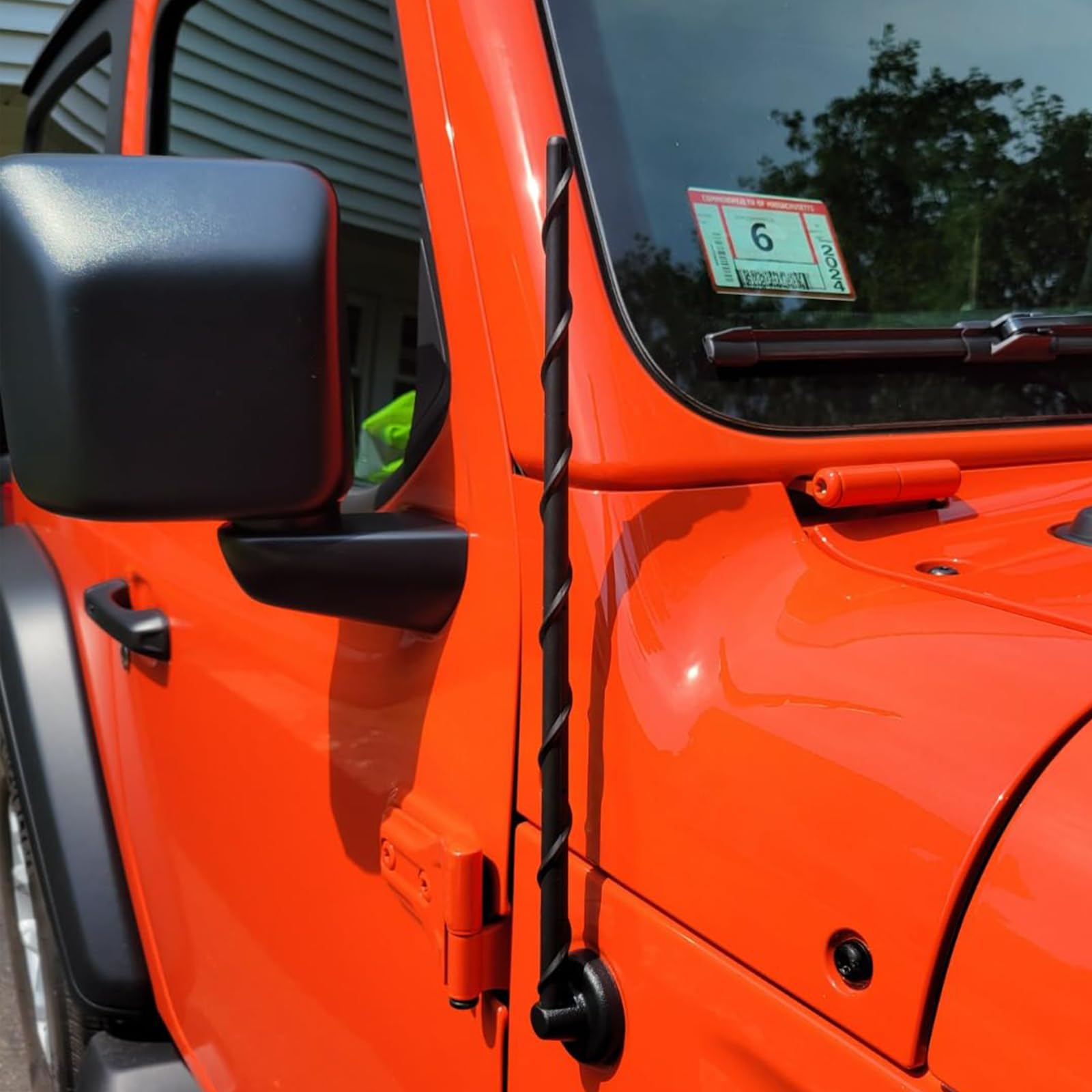 Ksaauto 16 Inch Antenna For 2007 2024 Jeep Wrangler Jk Jl Jku Jlu Gladiator Jt, Jeep Exterior Accessories, Jeep Antenna Replacem