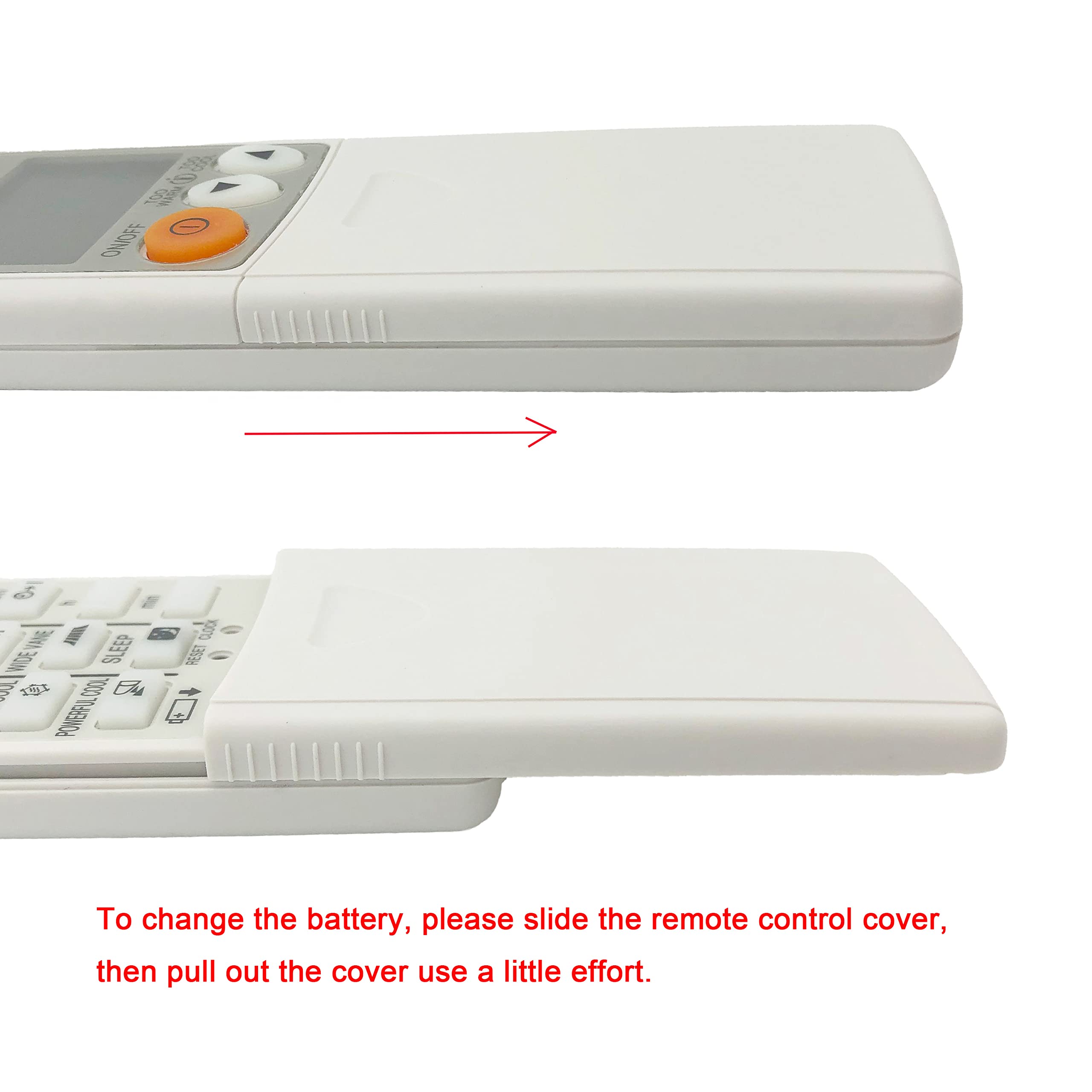 Souldershop Replacement Compatible For Mitsubishi Air Conditioner Ac Universal Remote For Most Models Msz A12Na Msz Ge09Na Msz A