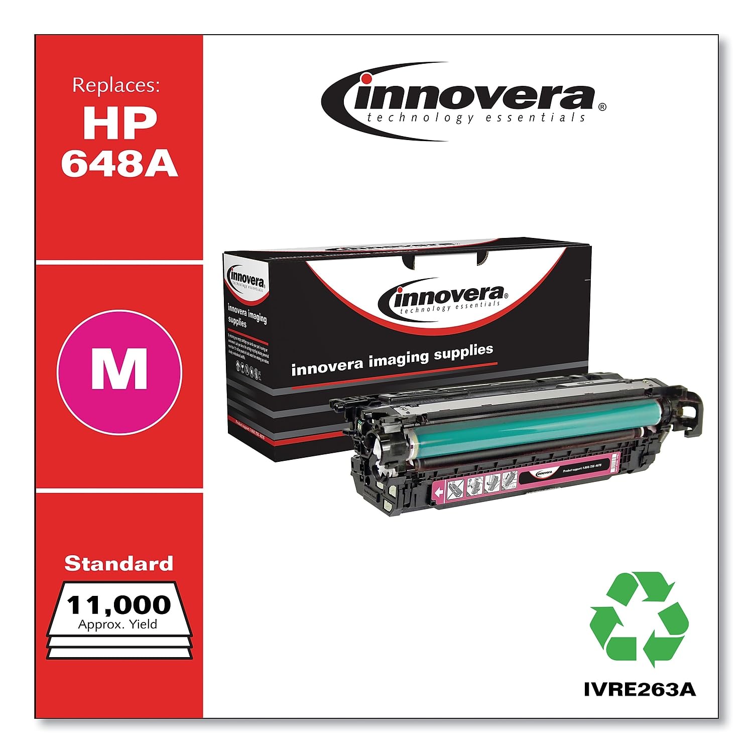Innovera Ivre263A Remanufactured Ce263A Toner   Magenta