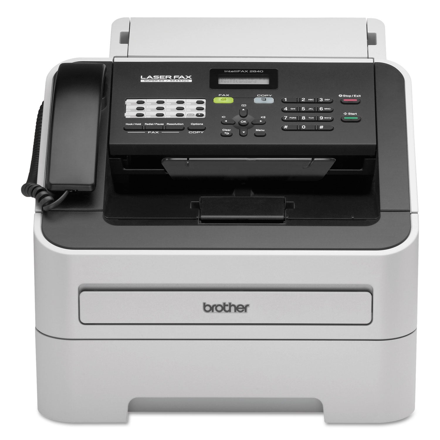 Brtfax2840 - Brother Intellifax-2840 High-Speed Laser Fax