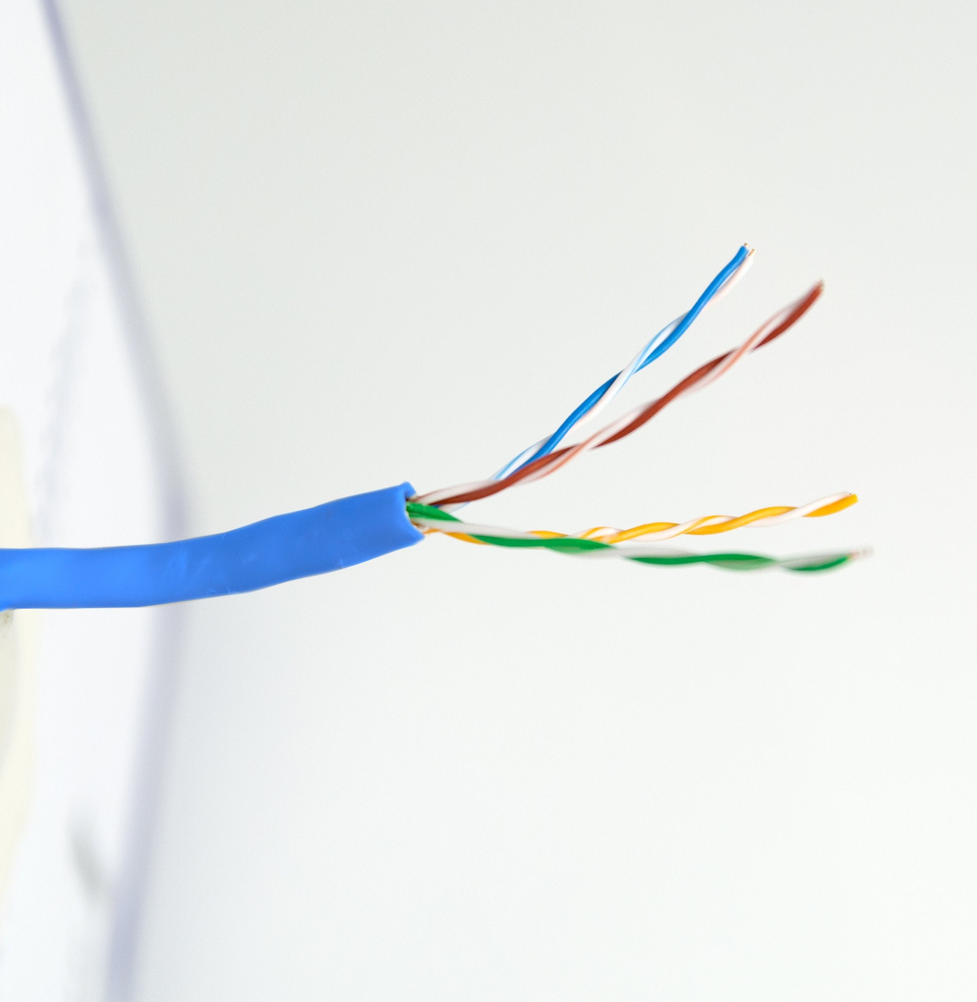 VIVO 250ft Bulk Cat6 Wire, Full Copper Ethernet Cable, 23 AWG, UTP Pull Box, LAN Network, Blue, CABLE V016