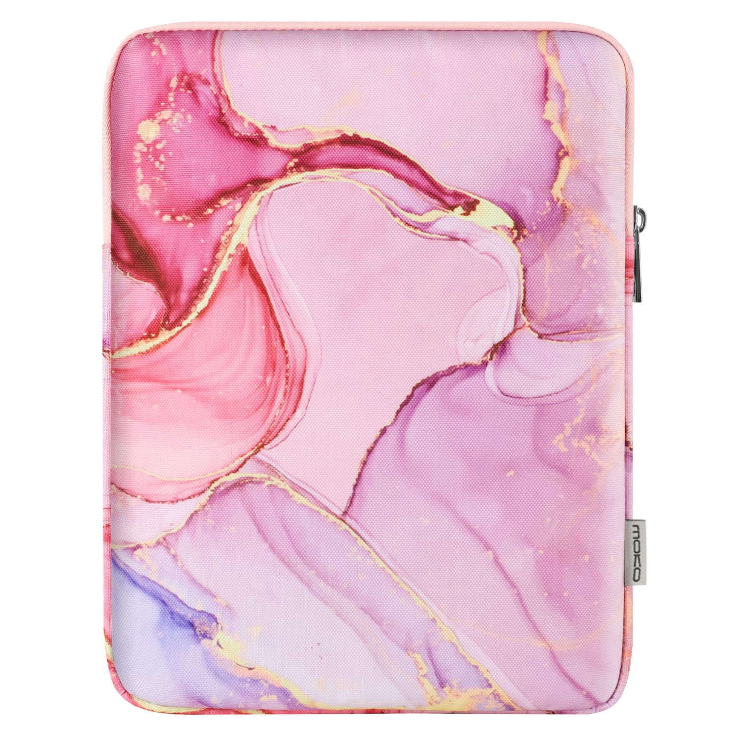 MoKo 9 11 Inch Tablet Sleeve Bag Carrying Case Fits iPad air 5 10.9' 2022,iPad Pro 11 M2 2022 2018,iPad 10th 10.9,iPad 9/8/7th Gen 10.2,iPad Air 4 10.9/Air 3 10.5,Tab S8/S9 11',Cloudy Pink