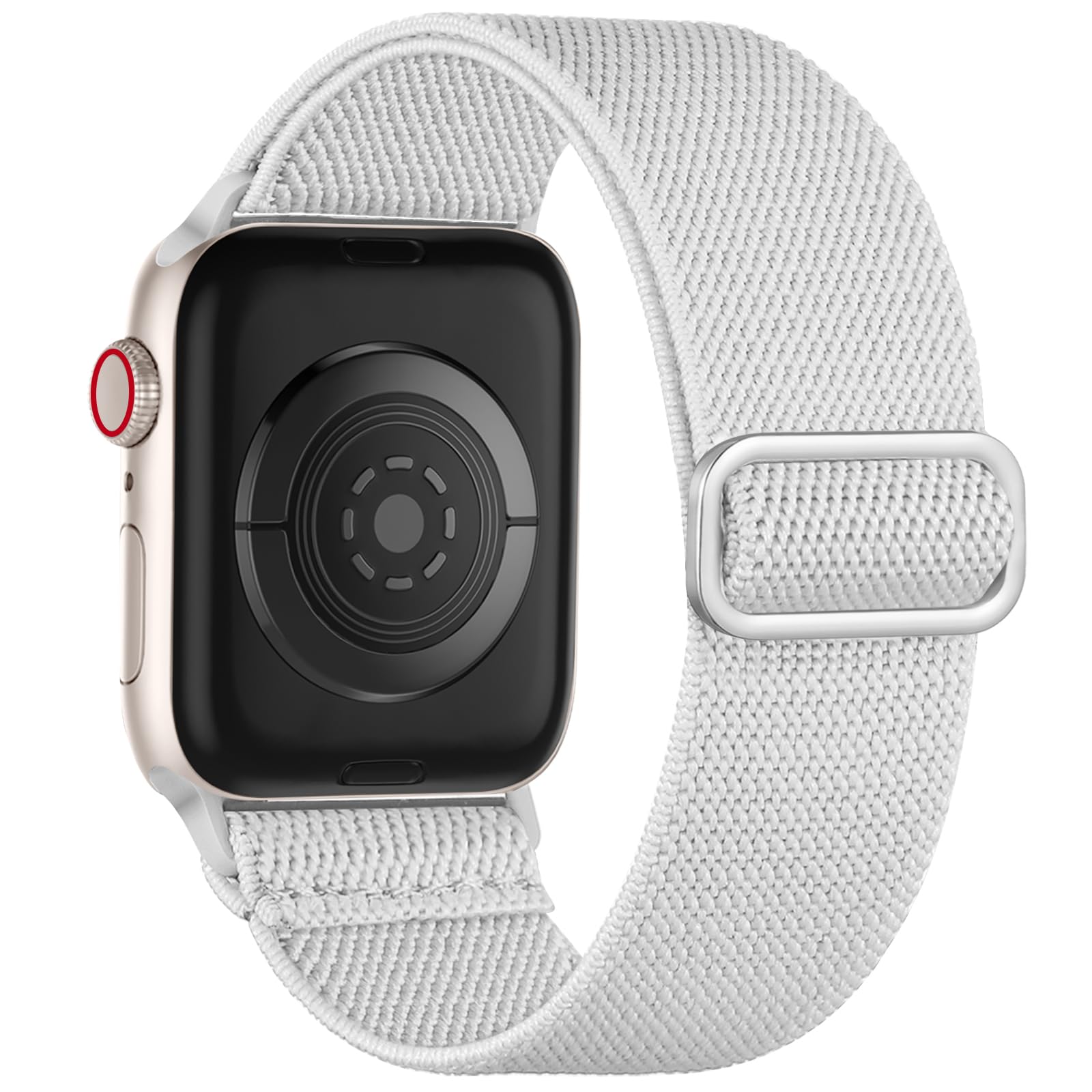 Maledan Stretchy Nylon Band Compatible With Apple Watch Bands 41Mm 40Mm 38Mm 44Mm 45Mm 49Mm 42Mm Women Men,Adjustable Elastic Br