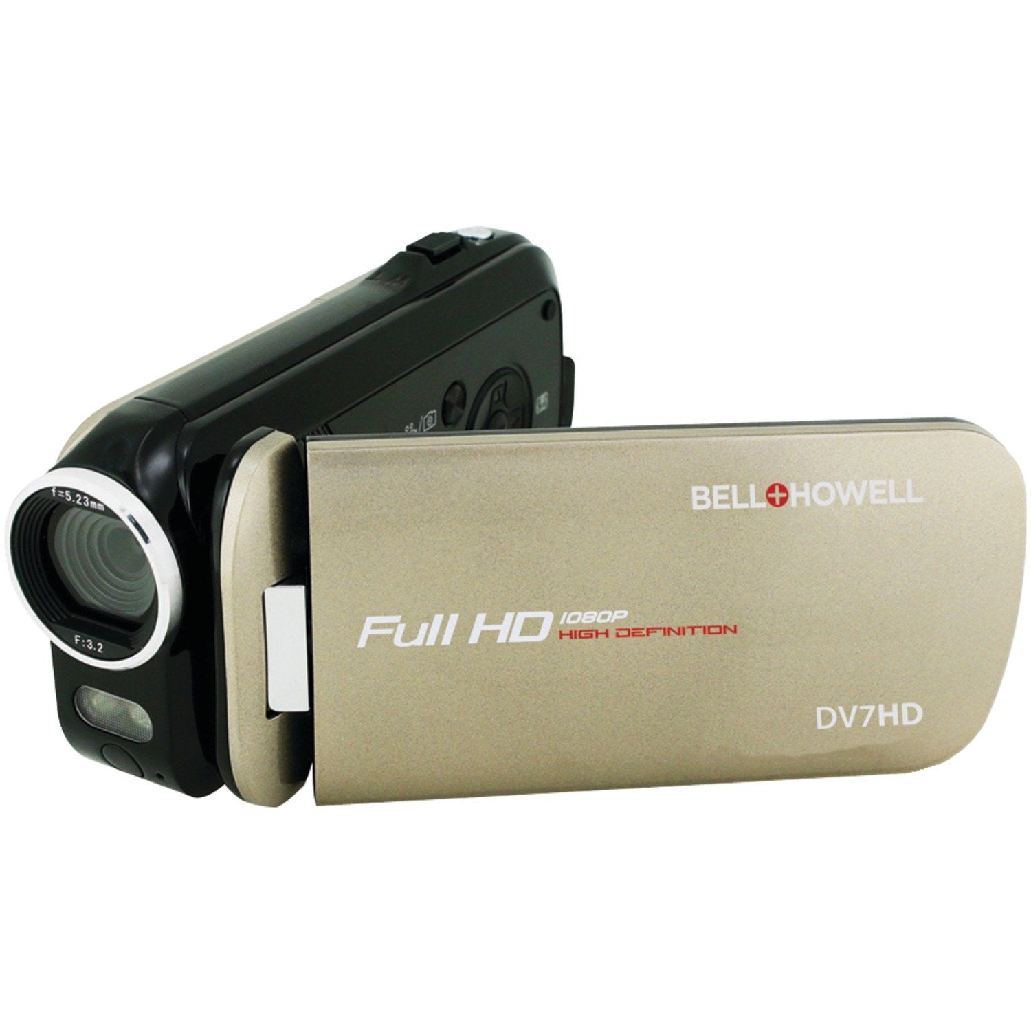 Bell+Howell Dv7Hd C Slice2 Hd Video Recording Slice2 Dv7Hd Full 1080P Hd Camcorder With Touchscreen And 60X Zoom