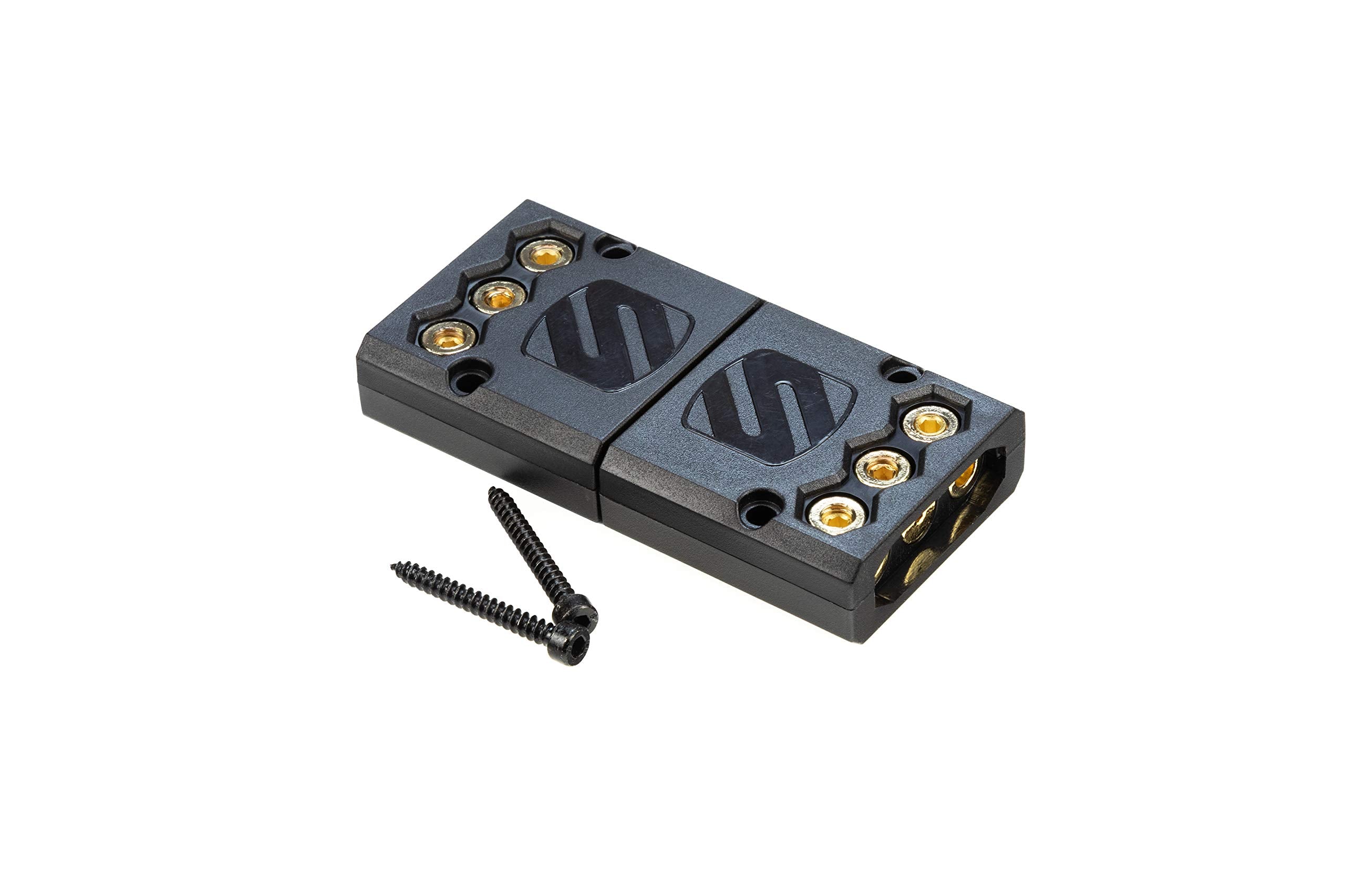 Scosche UAKP Kwik Plug 8 AWG Quick Release Power Connector for Amplifiers and Active Bass Enclosures