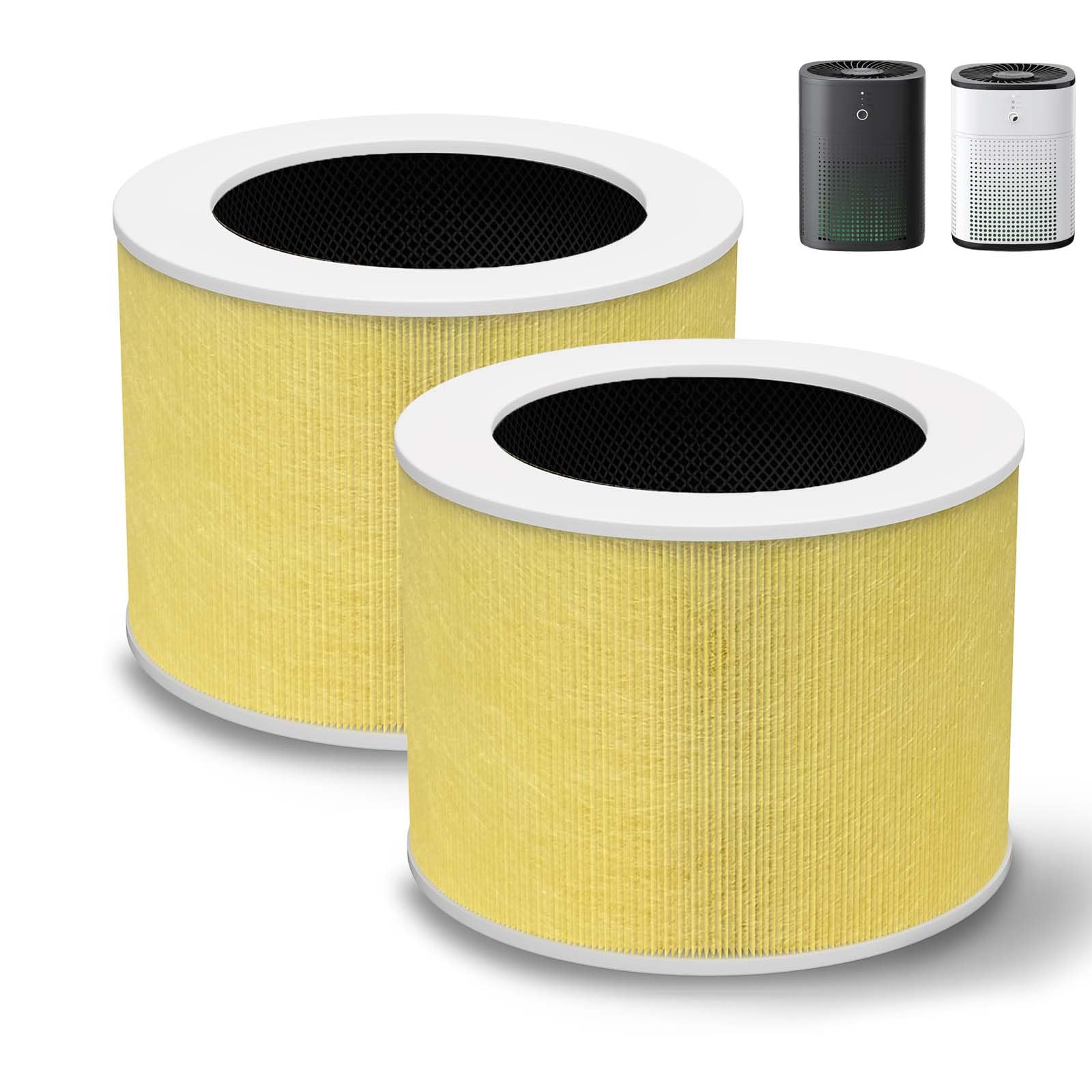 Hy1800 Upgraded Replacement Filter Compatible With Loytio/Ayafato/Honeyuan/Ioiow/Chivalz And Morento Hy1800 Air Purifier, 3 In 1