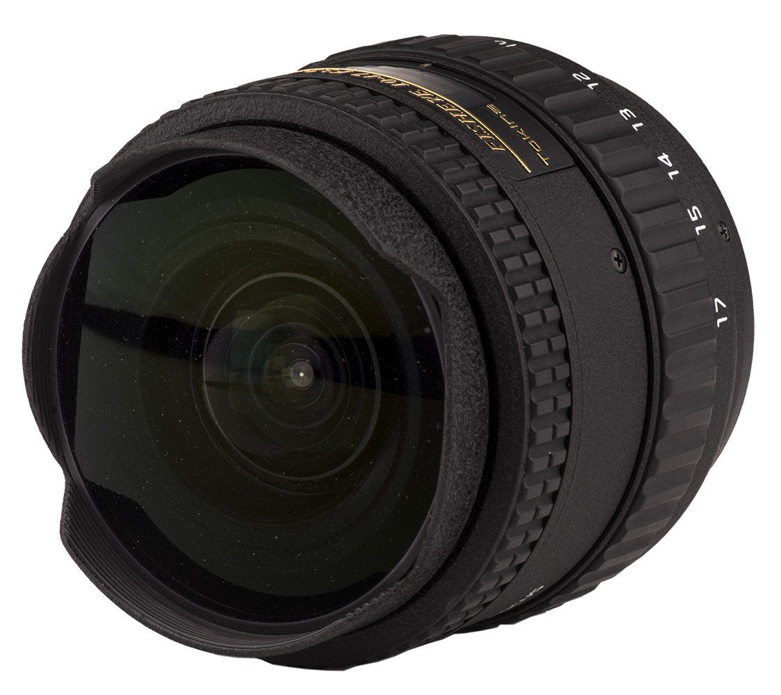 Tokina Atxaf107Dxn 10 17Mm F/3.5 4.5 Af Dx Fisheye Lens For Nikon Digital Slr, Black