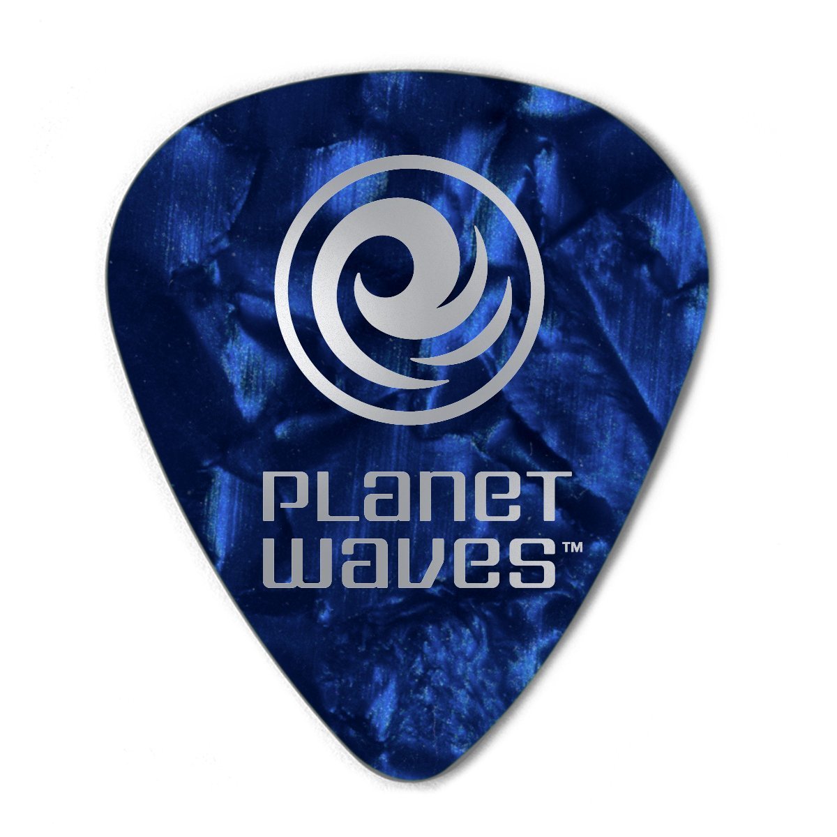 Planet Waves 100 Standard Picks Celluloid Medium Blue Pearl