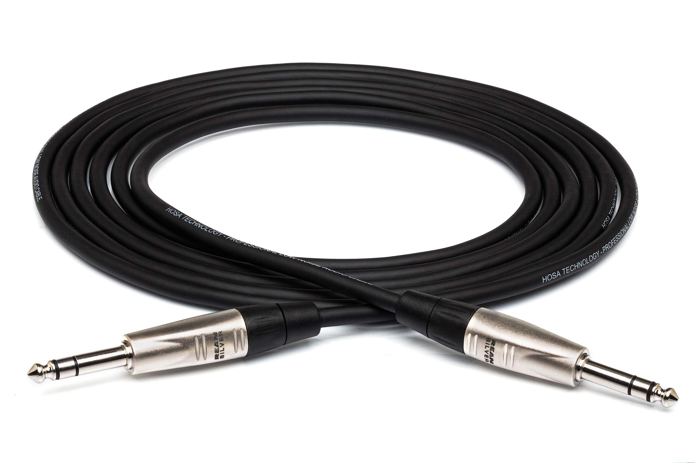 Hosa HSS-020 REAN 1/4 TRS to REAN 1/4 TRS Pro Balanced Interconnect, 20 Feet