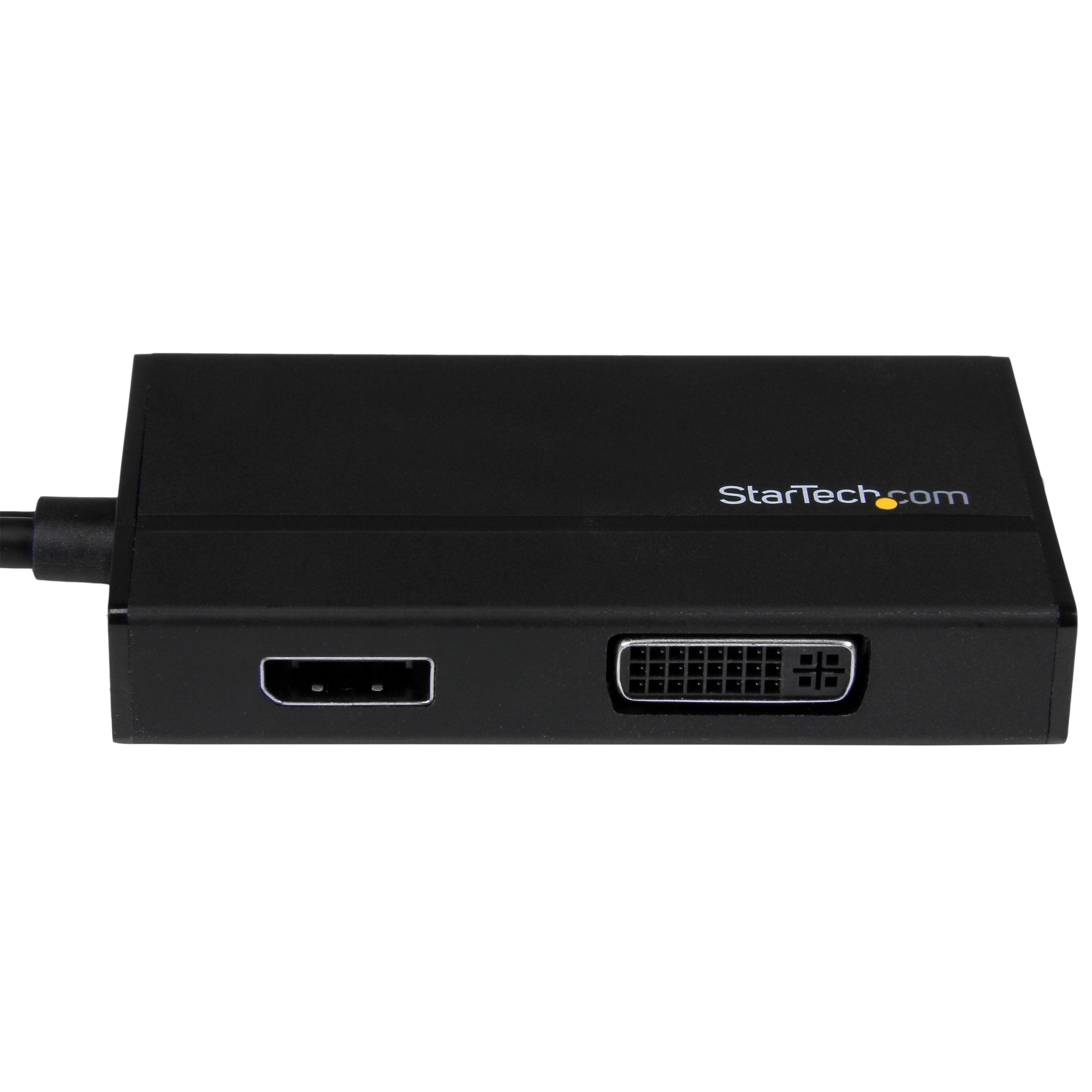 Startech.Com Travel A/V Adapter 3 In 1 Hdmi To Displayport Vga Or Dvi   Hdmi Adapter   1920 X 1200 (Hd2Dpvgadvi)