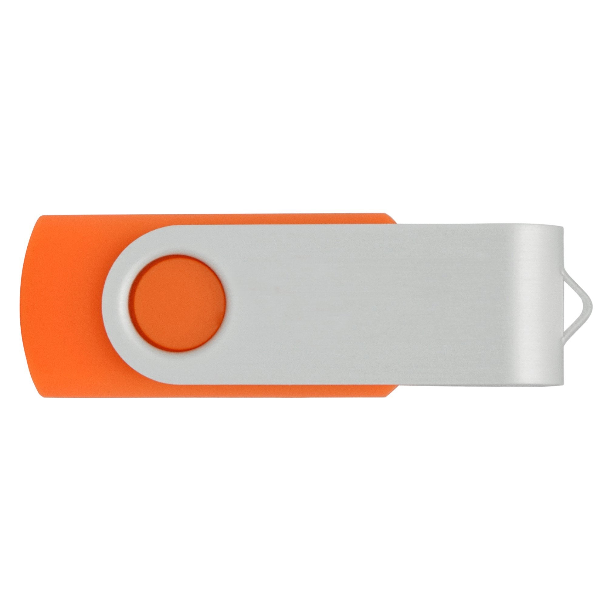 Vicfun 10 Pack 16Gb Usb Flash Drives Usb 2.0 16Gb Flash Drive Swivel Usb Memory Stick Thumb Drive,Orange