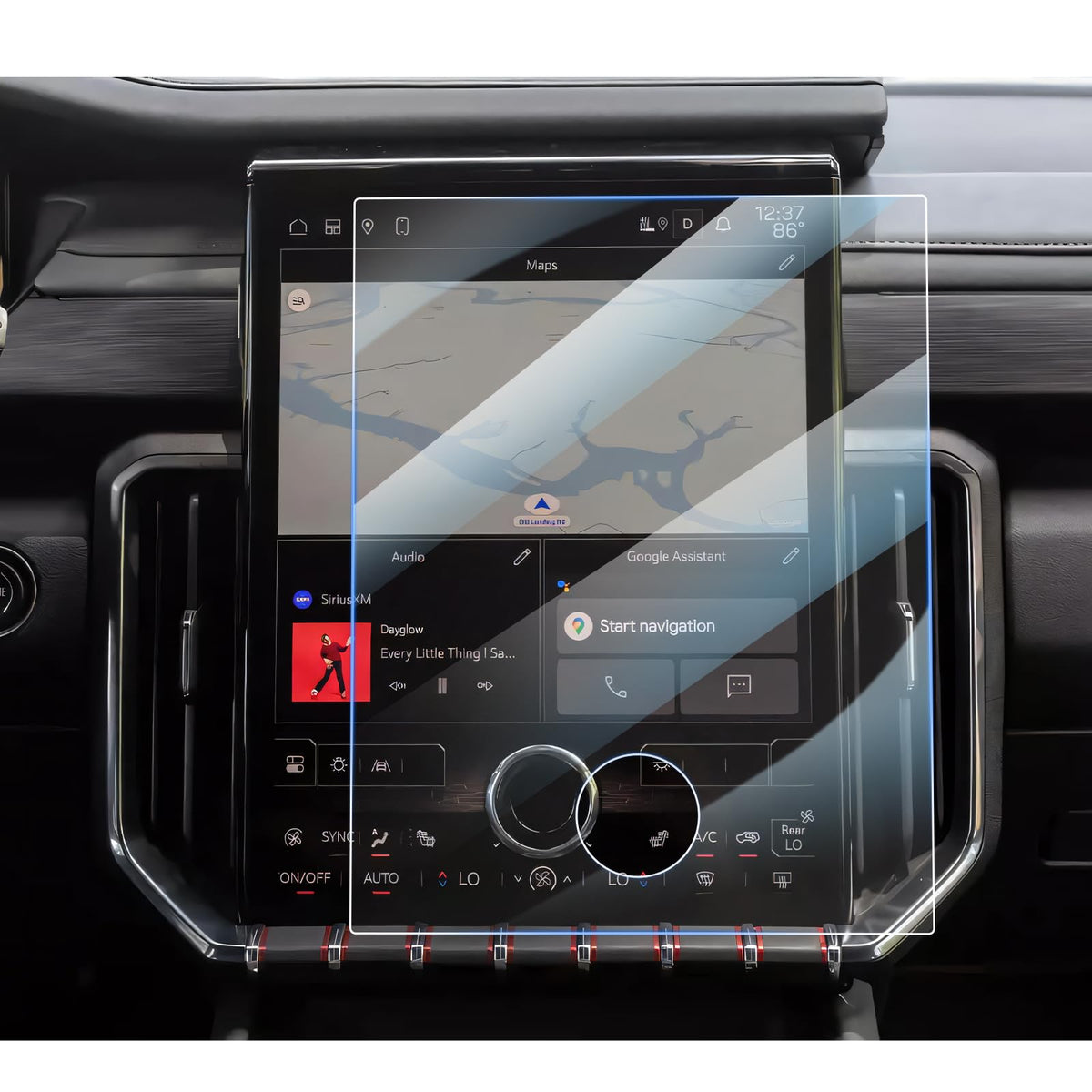 Cdefg For 2024 2025 Gmc Acadia 15” Screen Protector For 2024 2025 Gmc Acadia Elevation At4 Denali Accessories Tempered Glass 2024 2025 Acadia Screen Guard 2024 Gmc 2025 Acadia Screen Cover