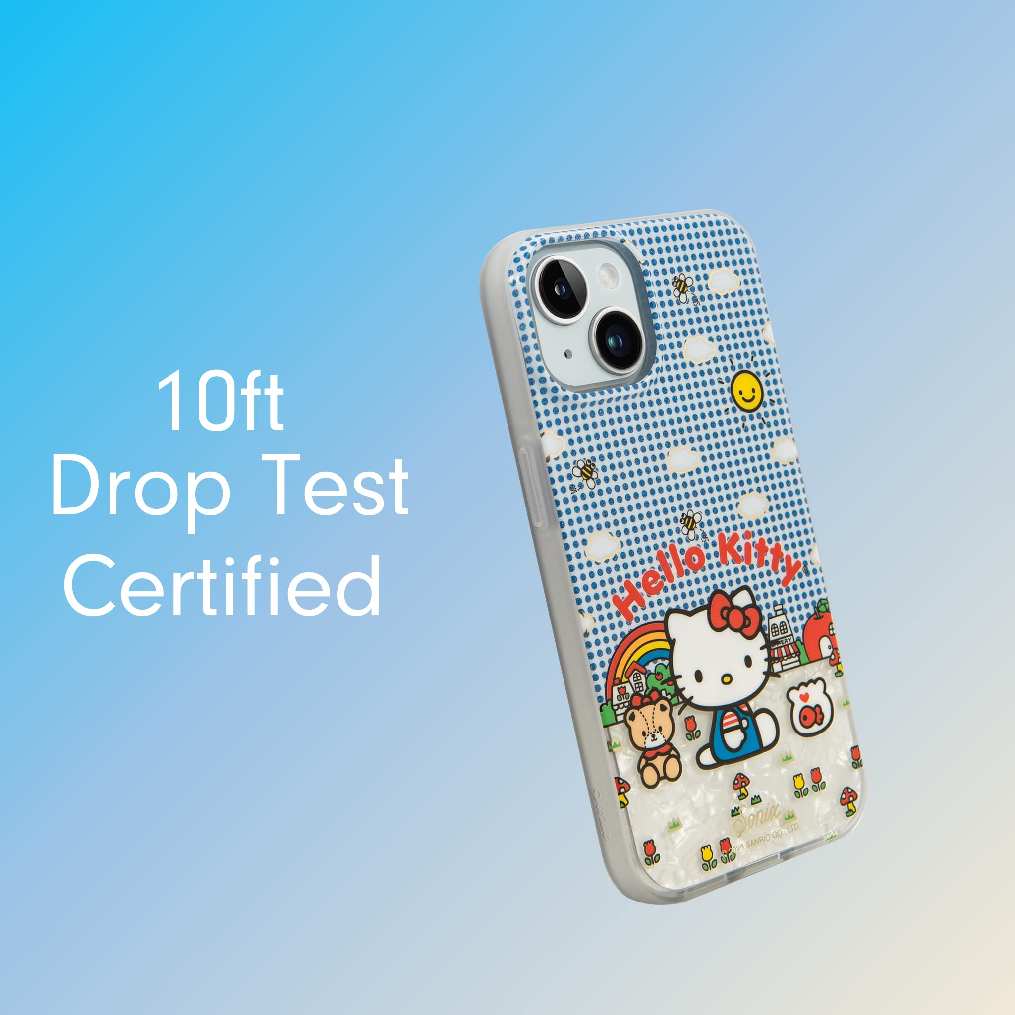Sonix Case For Iphone 15, 14, 13 | Compatible With Magsafe | 10Ft Drop Tested | Good Morning Hello Kitty