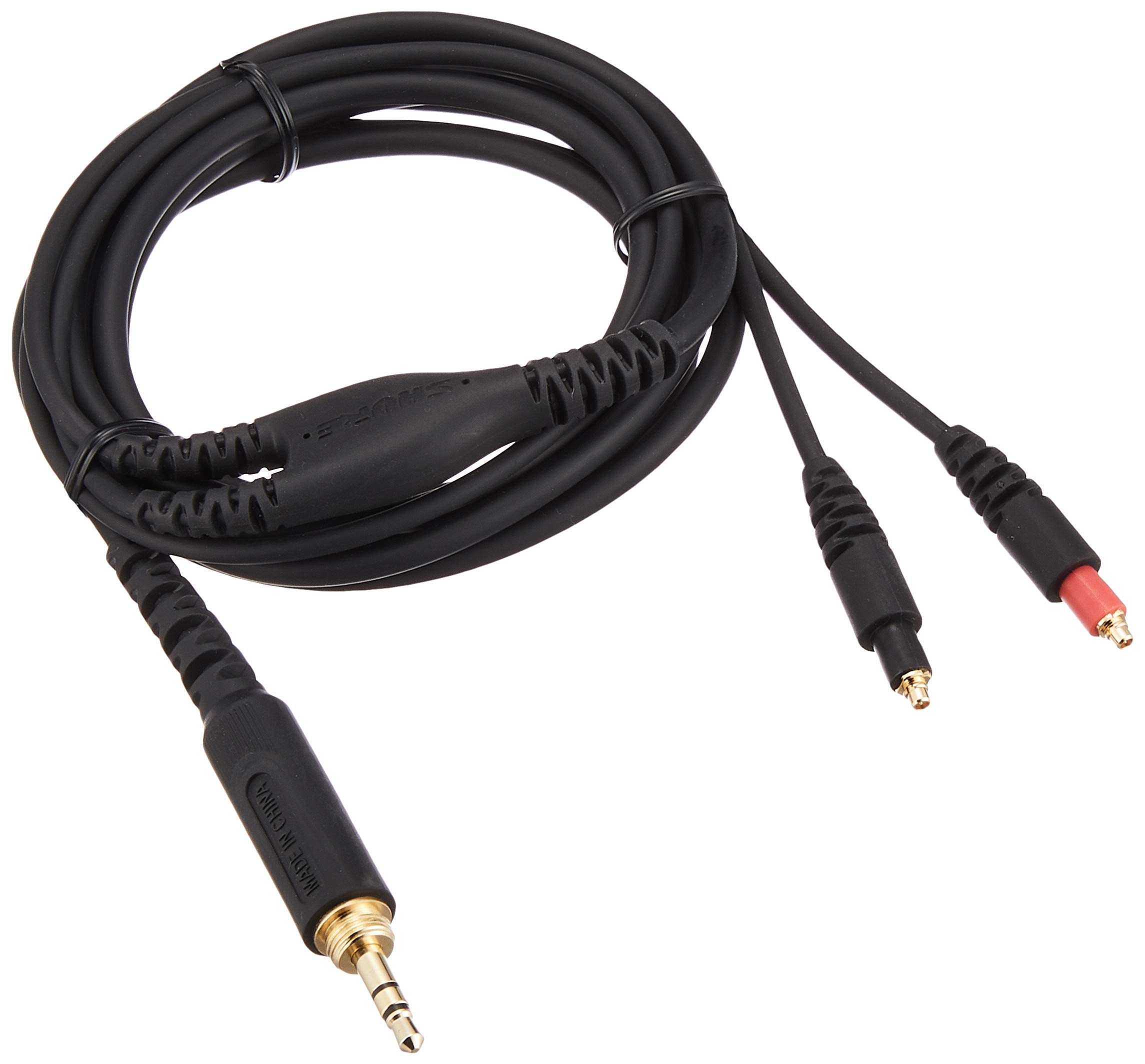 Shure Hpasca3 Replacement Dual-Exit Detachable Cable For Srh1540 Headphones, Black