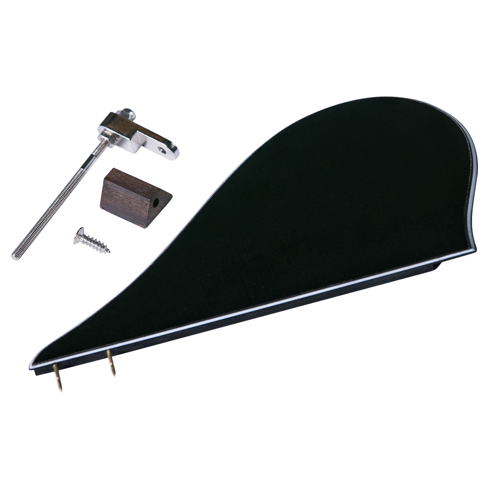 Golden Gate M 400A A Model Mandolin Pickguard Assembly   Black/White/Black