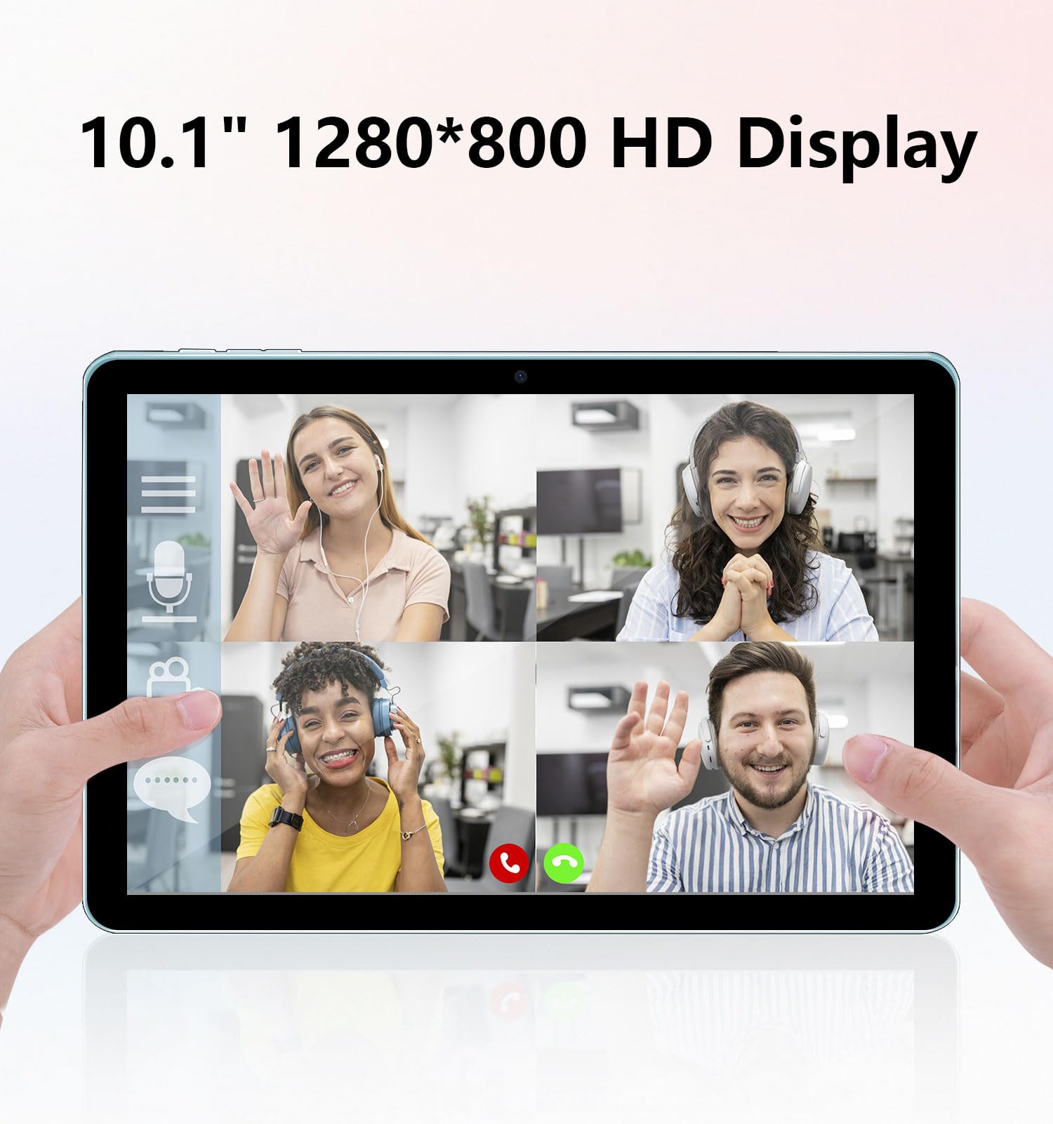 Android Tablet, 10.1 Inch Android 13 Tablets 6Gb Ram 64Gb Rom 1Tb Expand, 1280X800 Ips Hd Touchscreen,6000Mah Battery, Bluetooth