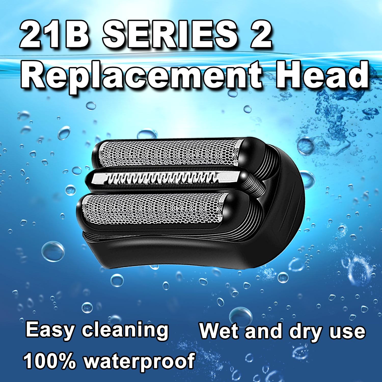 Series 3 21B Electric Shaver Replacement Head Compatible, 21B Replacement Electric Shaver Heads For Men Razor Shaving Blades Fit
