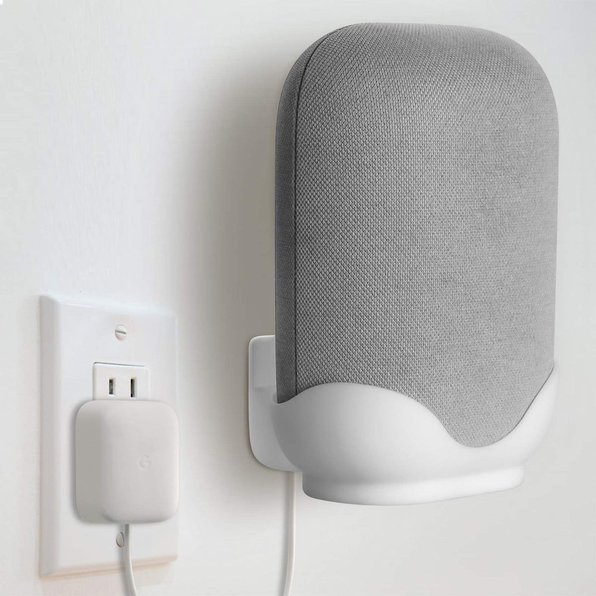 Voma Speaker Wall Mount Shelf Compatible With Google Nest Audio, Wall Stand Accessories, Quick And Easy Installation, Space Savi