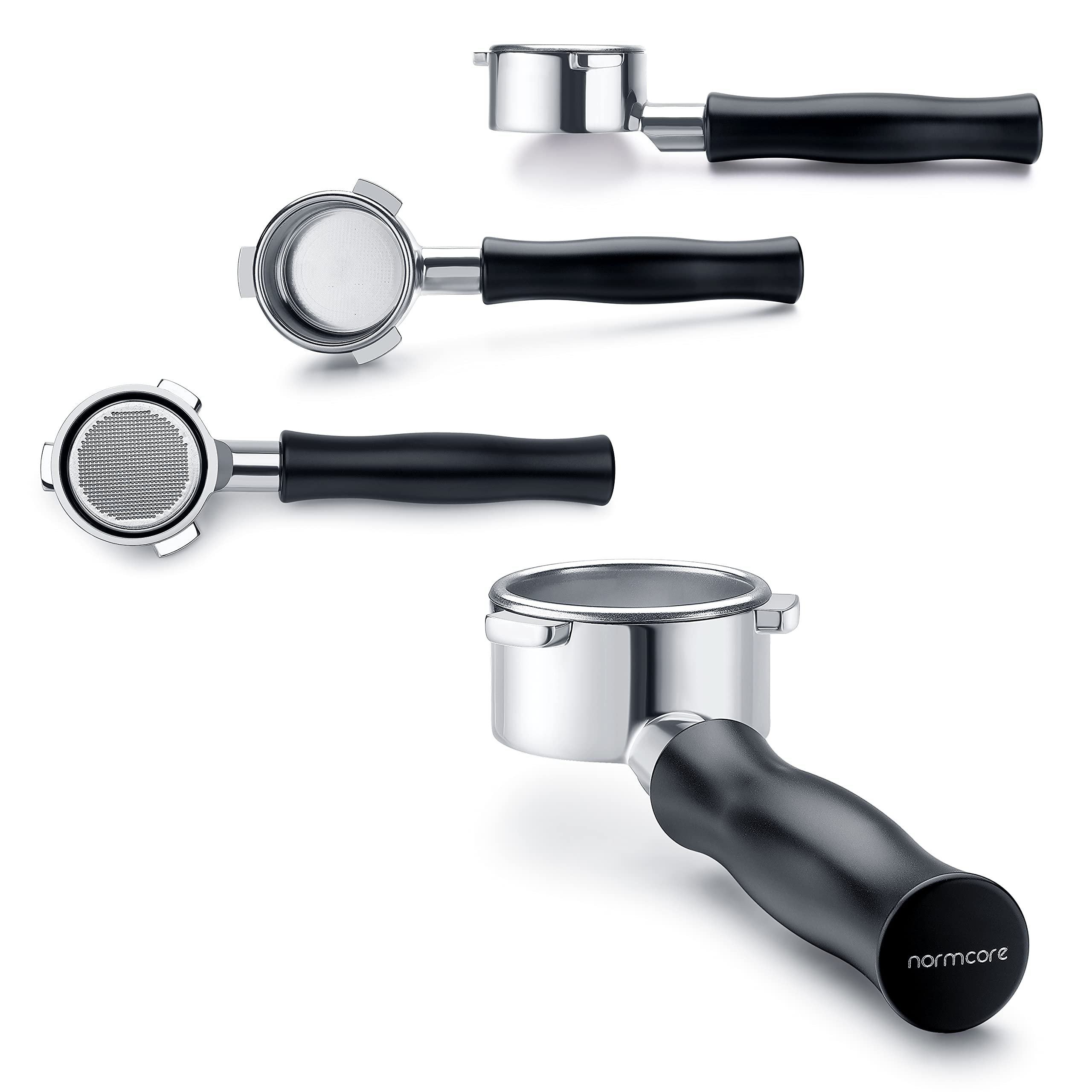 Normcore 54Mm Bottomless Portafilter | Bottomless Naked Portafilter | Filter Basket Included | Fits Breville Barista Express And