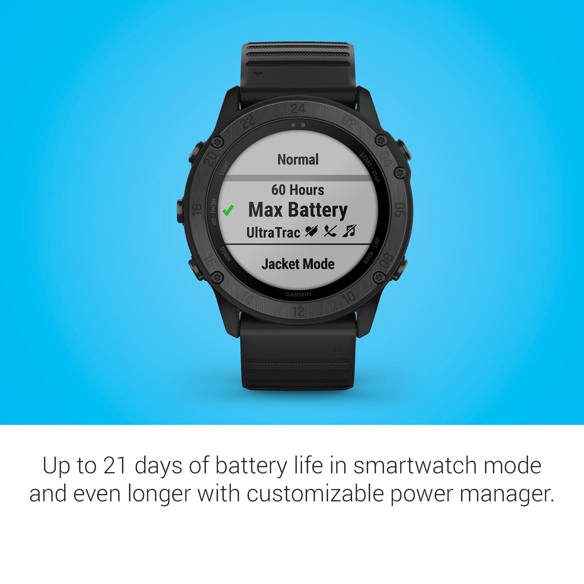 Garmin Tactix Delta, Premium Gps Smartwatch With Specialized Tactical Features, Designed To Meet Military Standards