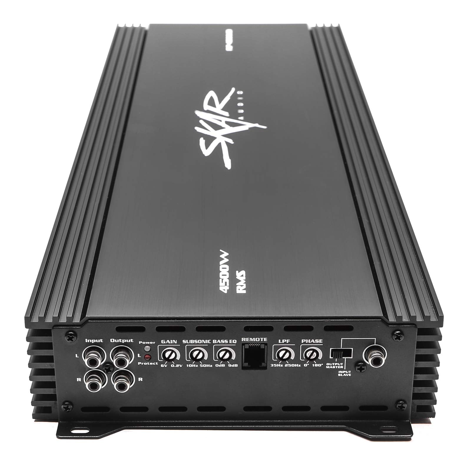 Skar Audio RP-4500.1D Monoblock Class D Amplifier, 4500W with Remote Subwoofer Control