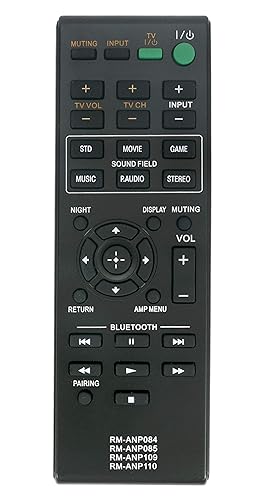 New Rm Anp109 Replaced Remote Fit For Sony Audio Vidio System Ht Ct260 Sa Ct260 Ht Ct260C Ht Ct260H Ht Ct260Hp Sa Ct260H Sa Wct2