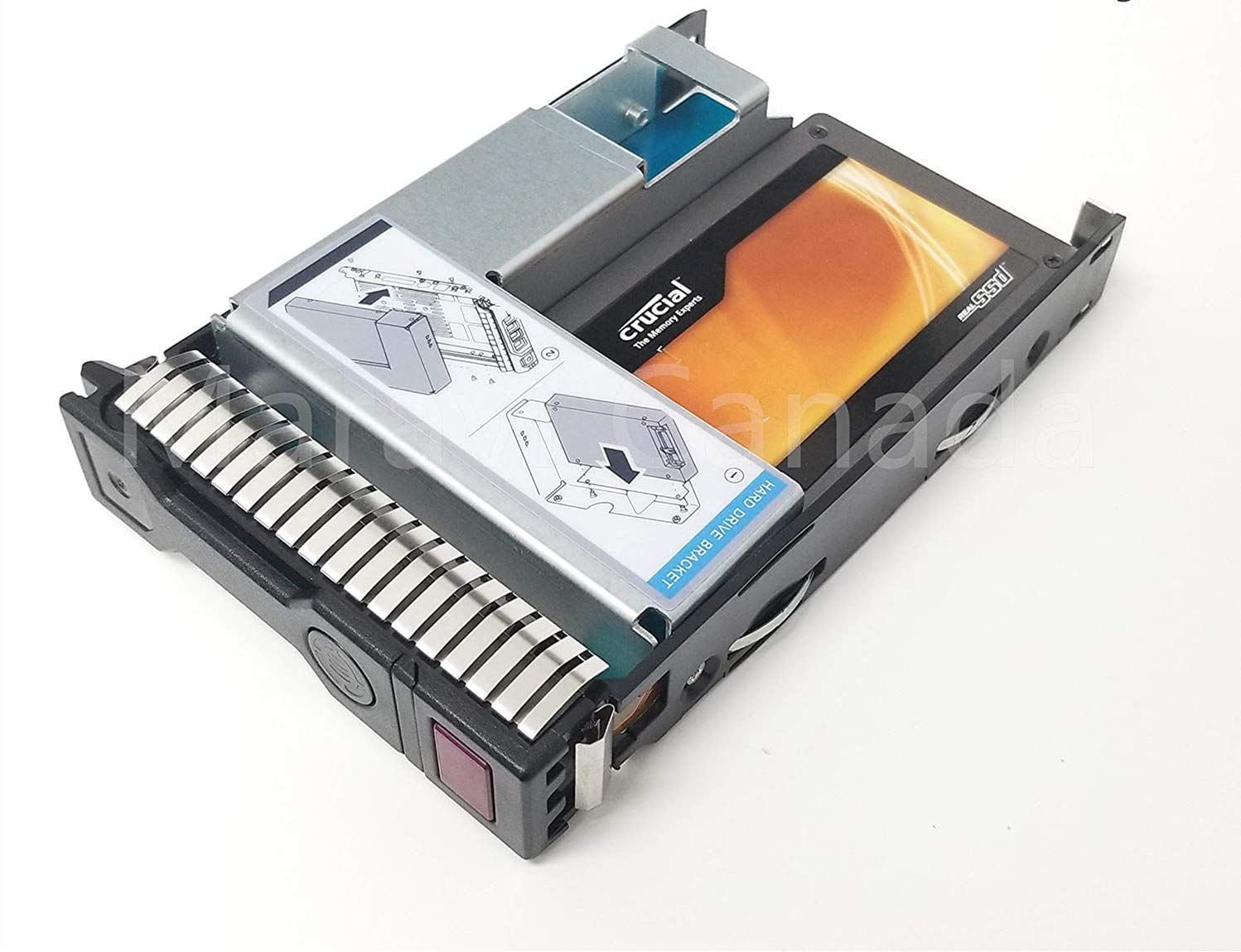 Maravi Canada 3.5'' To 2.5'' Ssd Sas Sata Hard Drive Tray Adapter Bracket Converter Cage For Dell Hp Ibm Lenovo Mac Apple 3.5 In