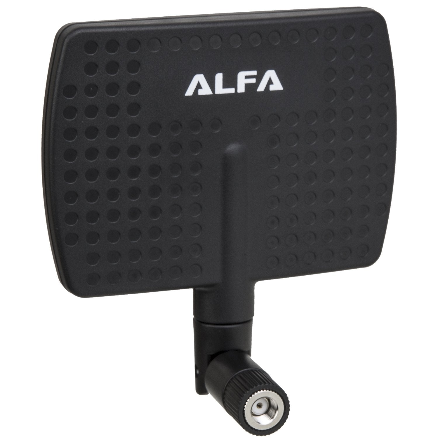 Alfa 2.4Hgz 7Dbi Rp Sma Panel Screw On Swivel Antenna Netwrok Adaptors   Also Works For 3Dr Solo Drone, Dji Phantom 3 Drone, Yuneec Typhoon H St16 Controller, Adds Range