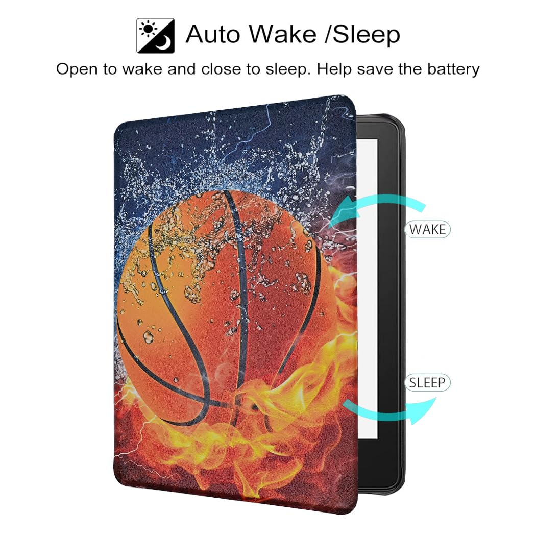 Yhb Case For 6.8'' Kindle Paperwhite (11Th Generation 2021) And Kindle Paperwhite Signature Edition, Slim Folio Pu Leather Book