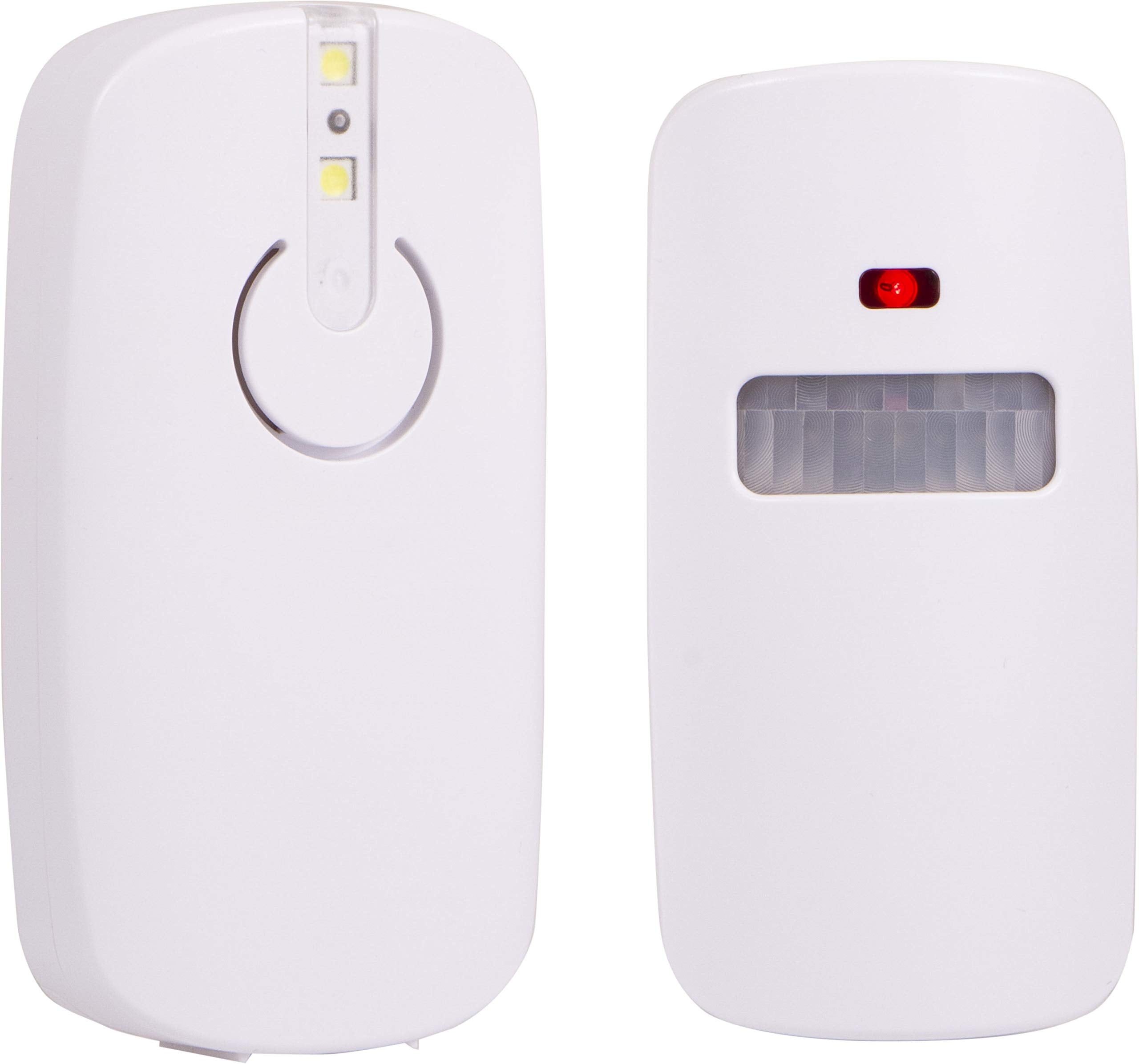 Power Gear Motion Sensing Driveway Alarm, Battery Operated, Flashing Led Light, Wireless, Easy To Install, Home Protection, Indo