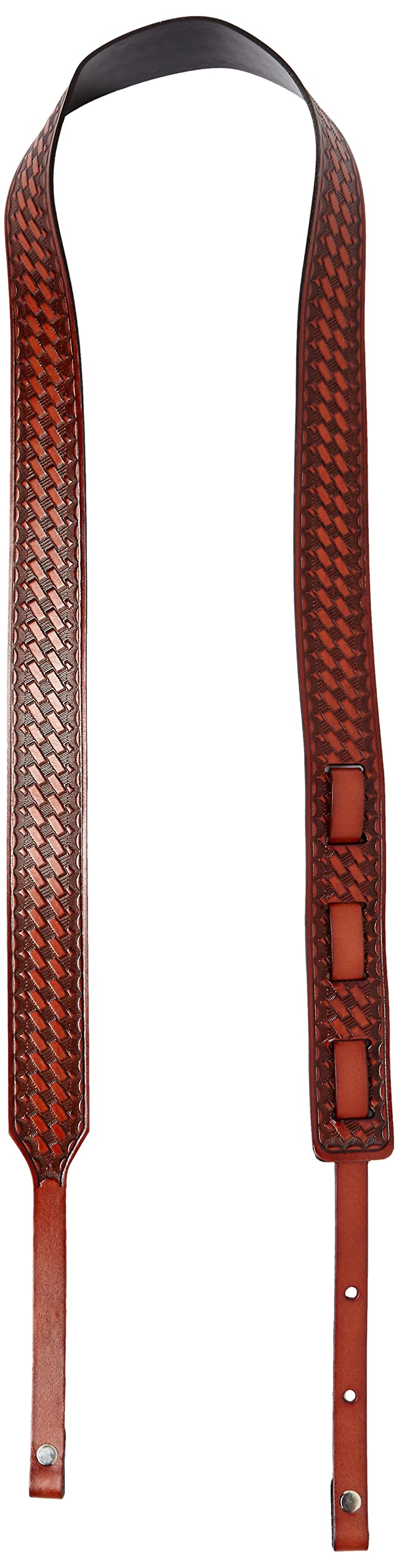 Golden Gate Sg 5411 Shelton Leather Banjo Strap   Walnut Brown