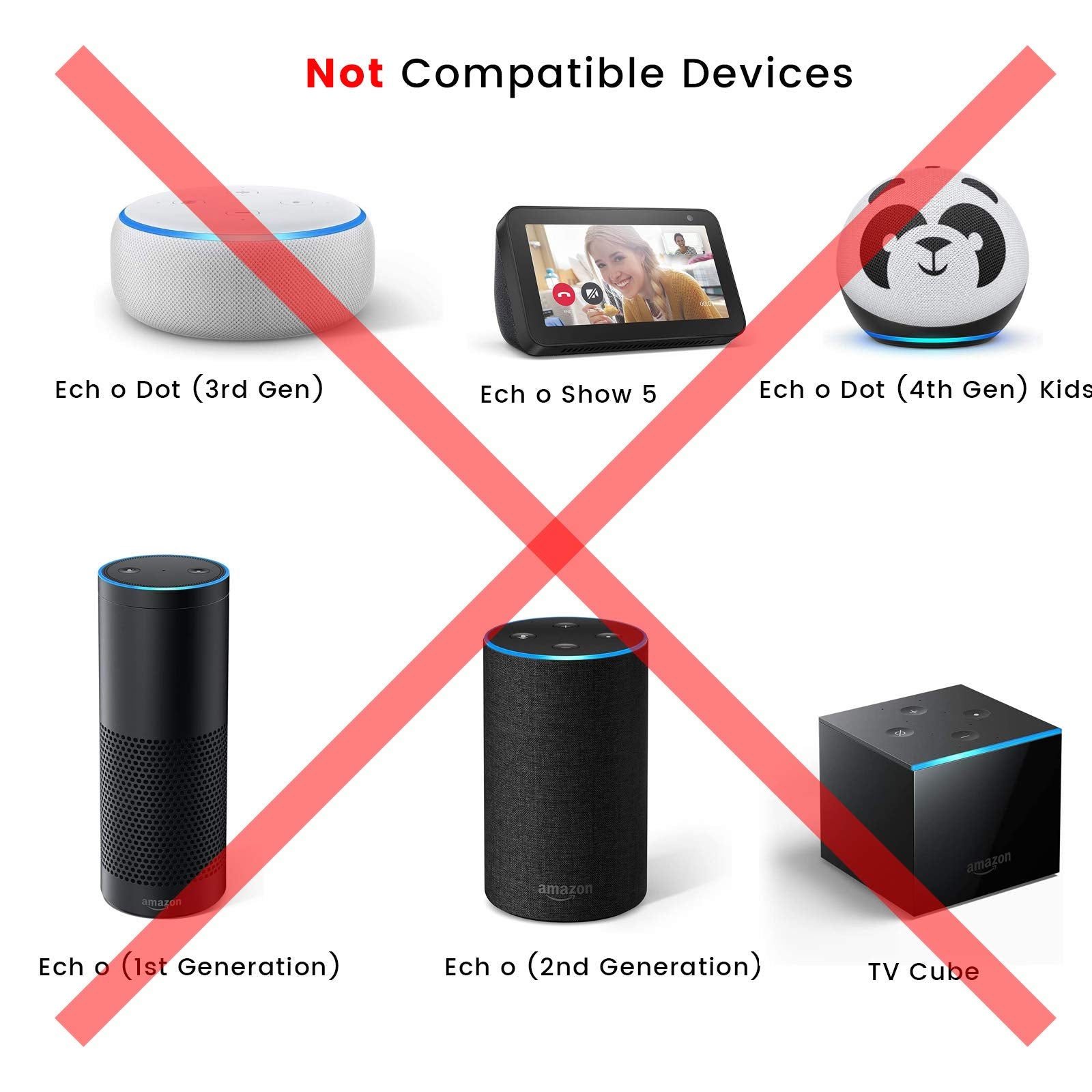 Show 8 Power Cord Adapter Replacement For Alexa 4Th / 3Rd Gen, Show 10 (3Rd Gen), Alexa Plus 2Nd Gen, Alexa Show 2Nd Gen   30W W