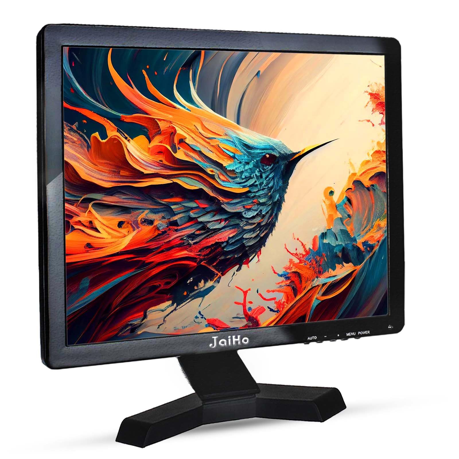 Jaiho 17 Inch Pc Monitor Tft Lcd Monitor   1280 X 1024 Resolution 4:3 Hdmi Monitor Color Display Screen With Hdmi/Vga/Bnc/Av/Usb