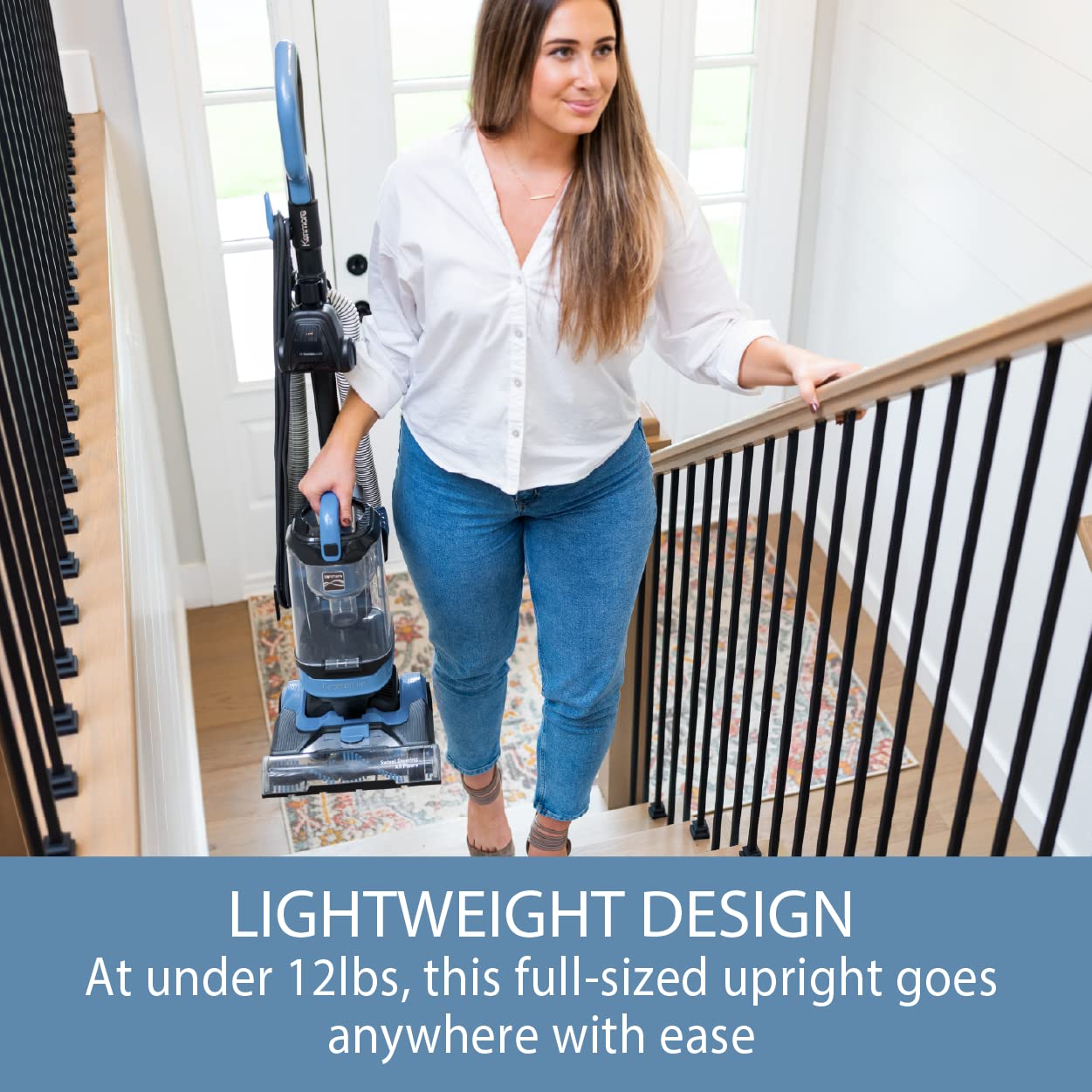 Kenmore Du1040 Bagless Upright Vacuum Lightweight Cleaner With 4 Height Adjustment, Pet Handimate 2 Cleaning Tools For Carpet, H