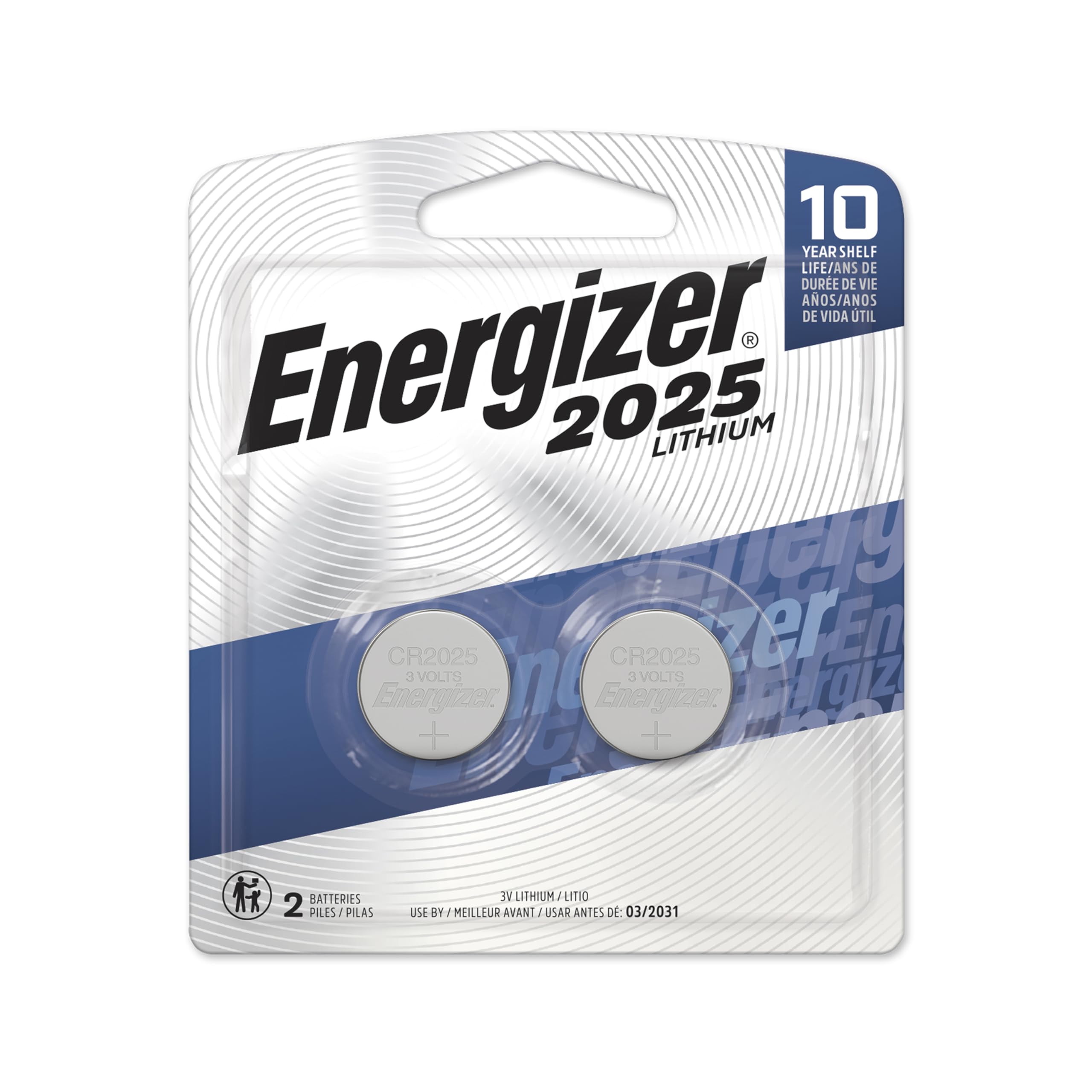 Energizer Holdings Eve2025Bp2 Lithium Button Cell Size General Purpose Battery