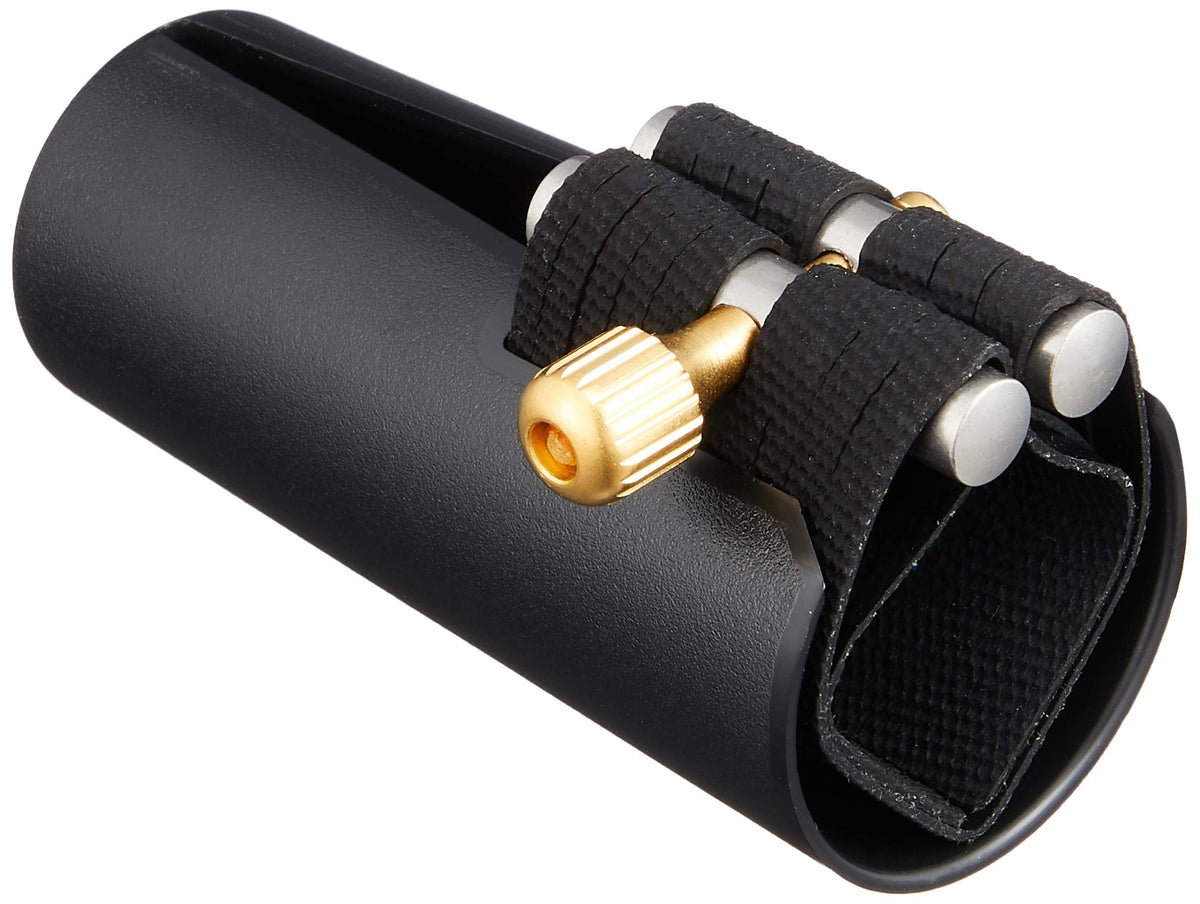 Rovner Ligature & Plastic Cap For Alto Standard Saxophone   Van Gogh Ligature For Hard Rubber Mouthpiece (Vg 1Rl)